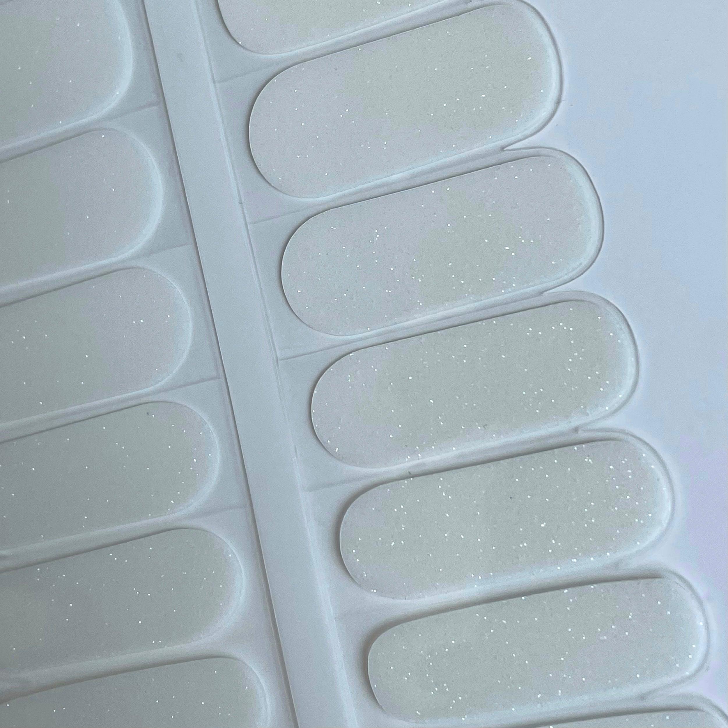Snow | Jellies DIY Soft Semi Cured Gel Nail Wraps