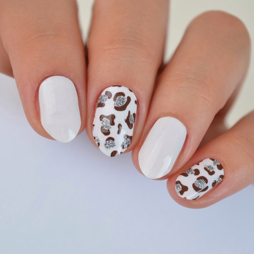 Snow Leopard | Nail Polish Wrap