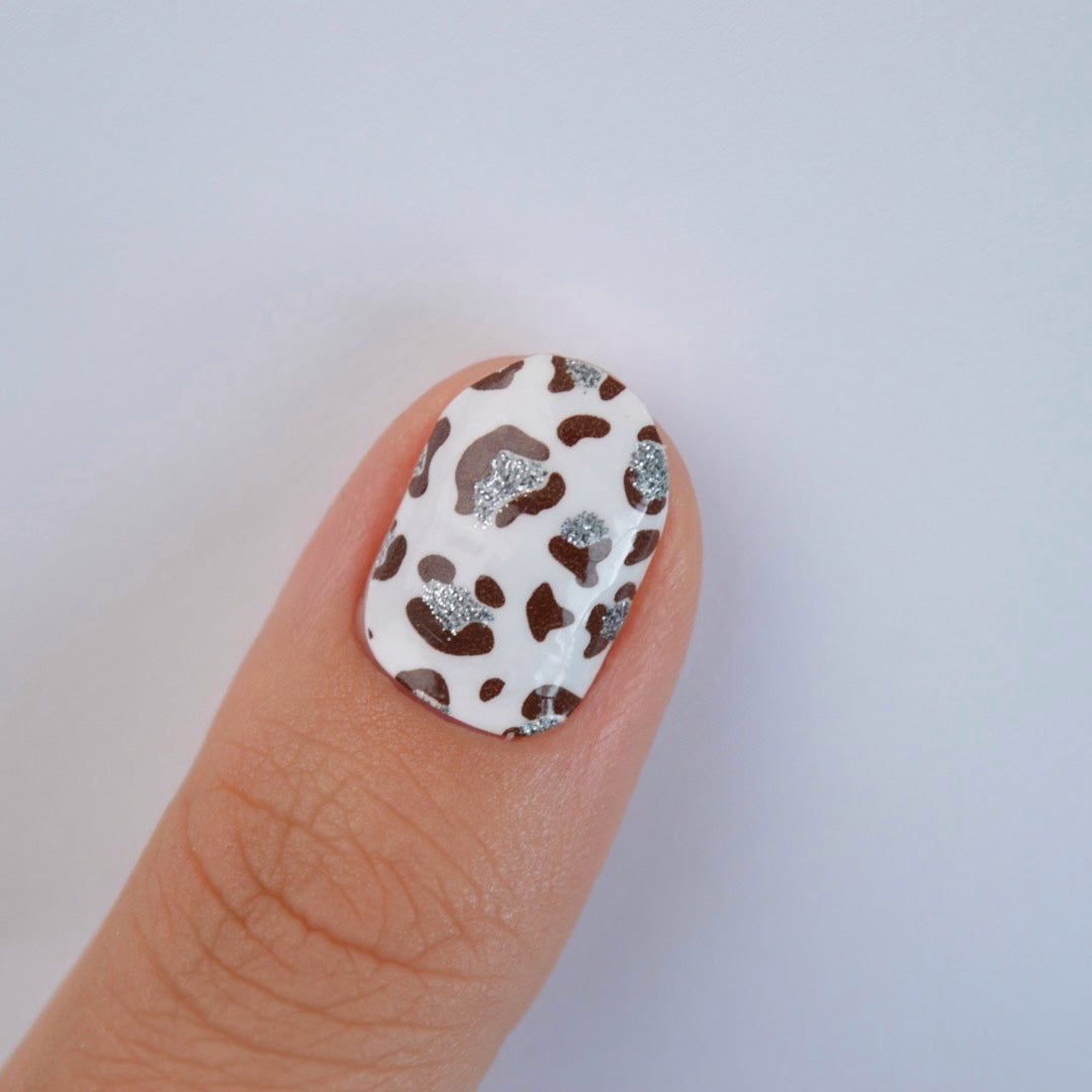 Snow Leopard | Nail Polish Wrap