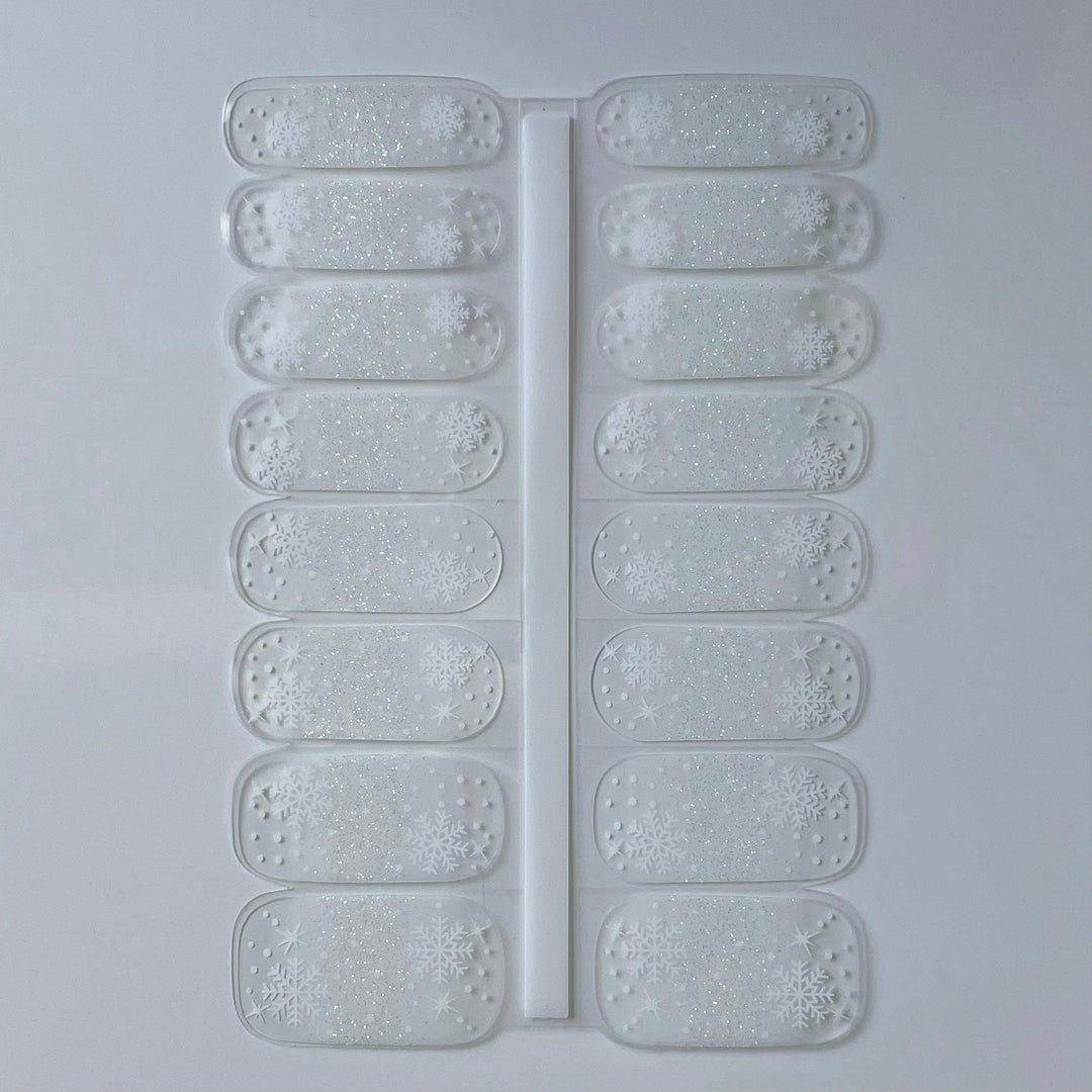 Snowflake | Jellies DIY Soft Semi Cured Gel Nail Wraps
