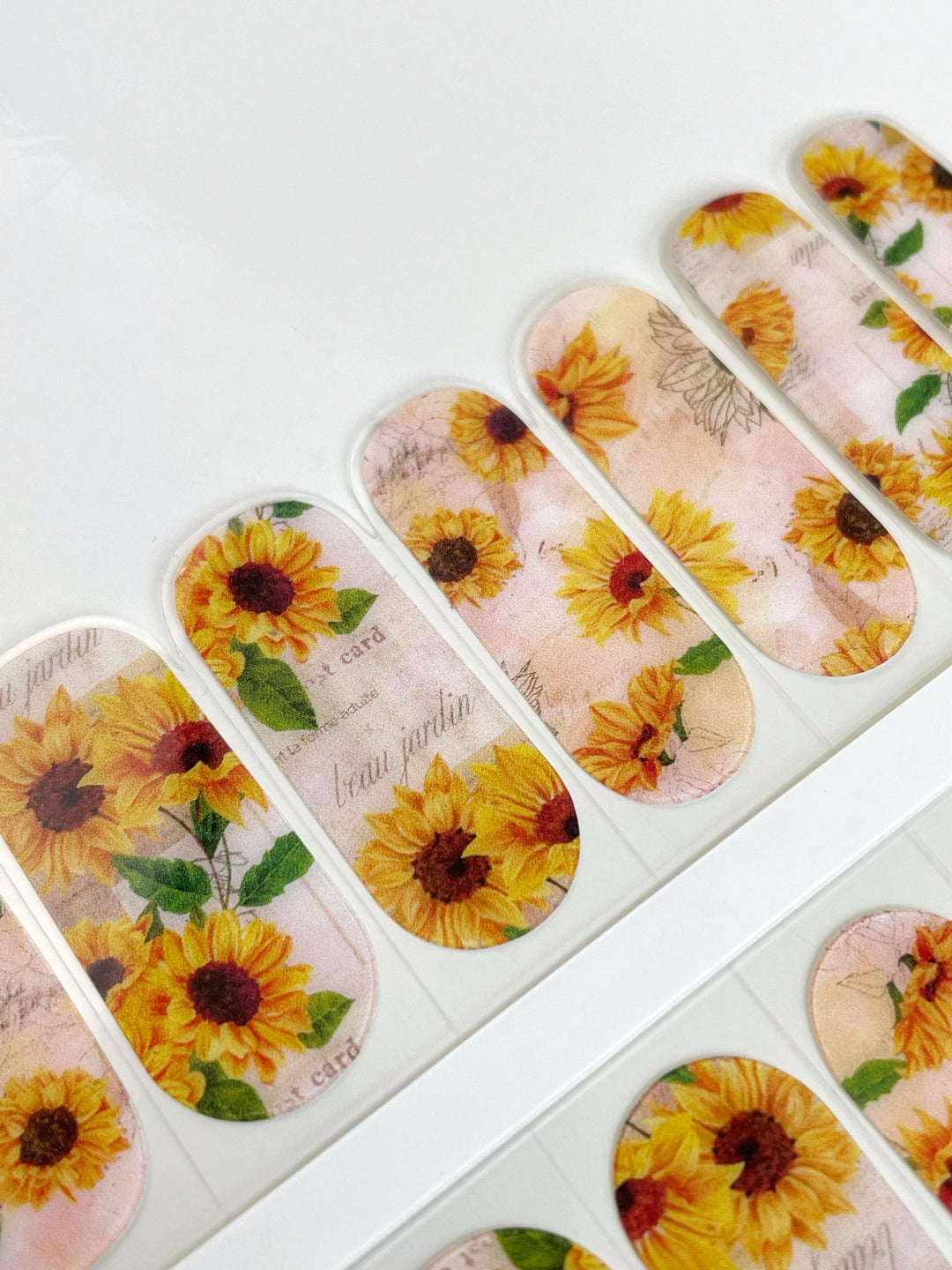 Sunflower | Jellies DIY Soft Semi Cured Gel Nail Wraps
