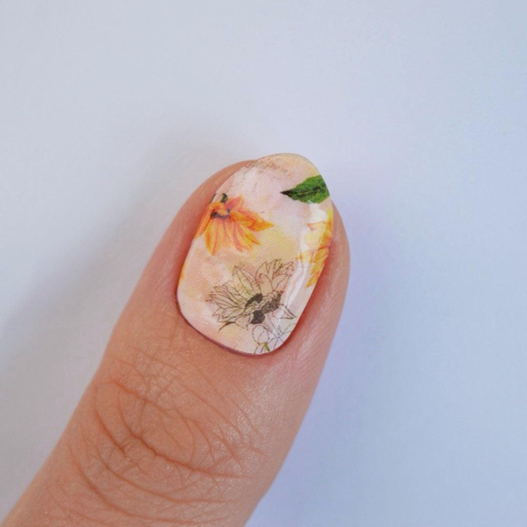 Sunflower | Jellies DIY Soft Semi Cured Gel Nail Wraps