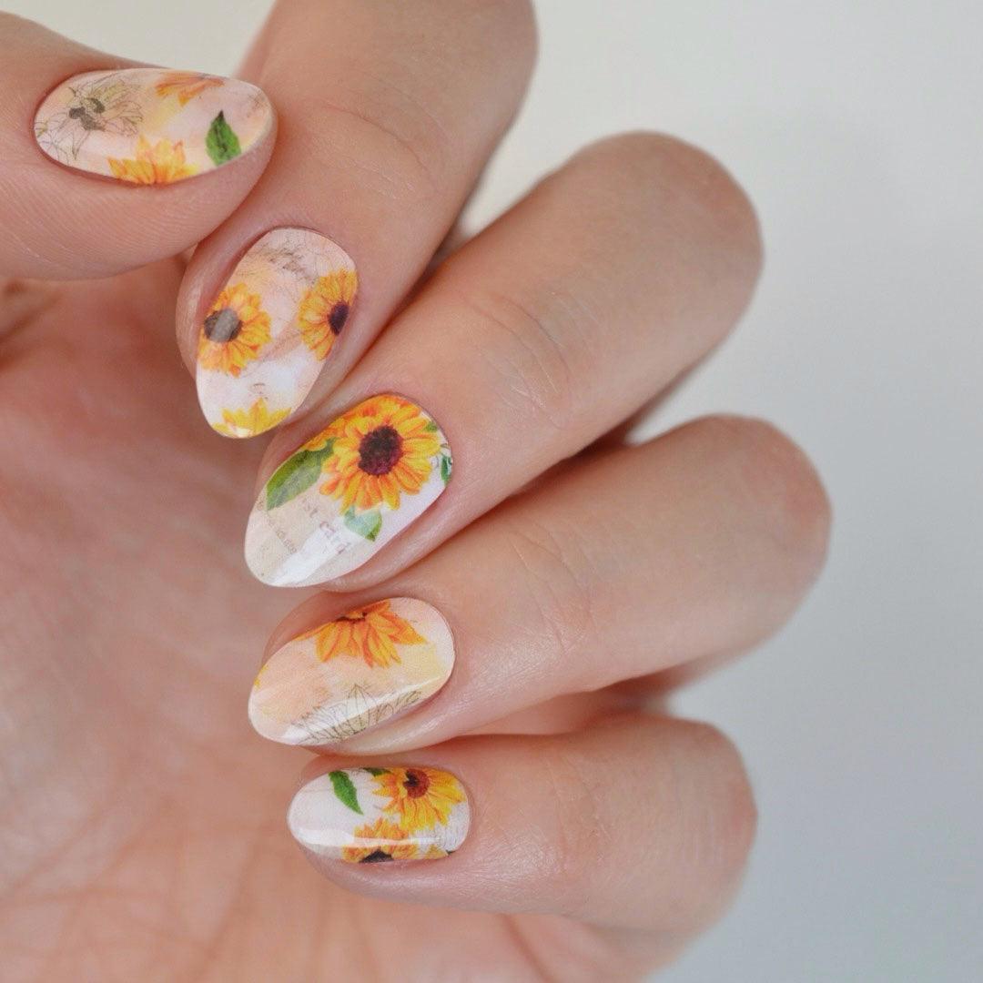 Sunflower | Jellies DIY Soft Semi Cured Gel Nail Wraps