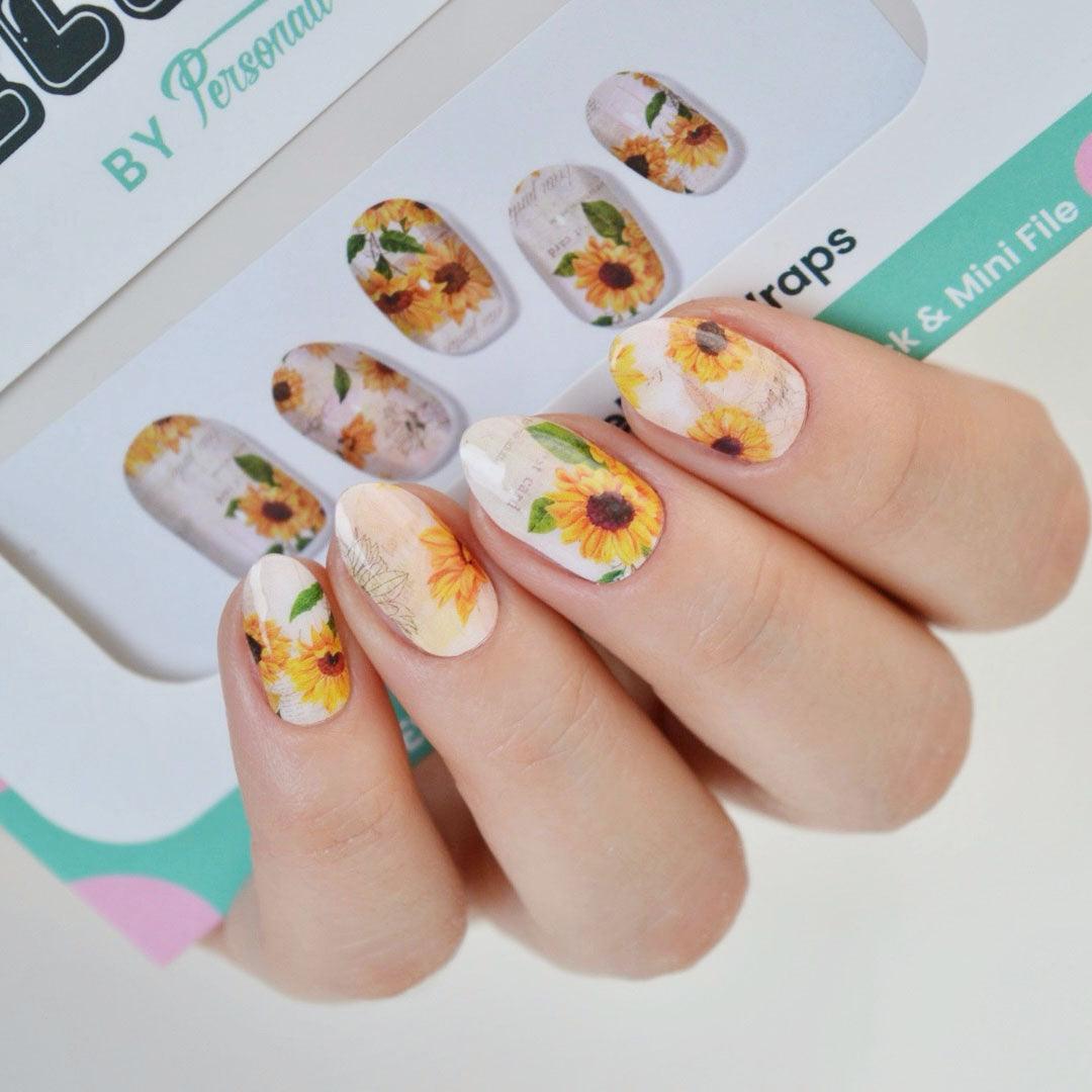 Sunflower | Jellies DIY Soft Semi Cured Gel Nail Wraps