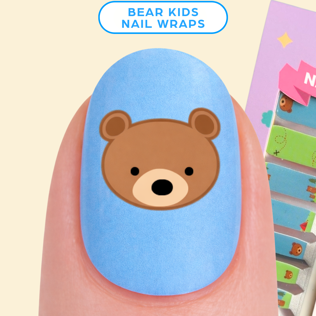 KIDS Bear | Nail Polish Wraps