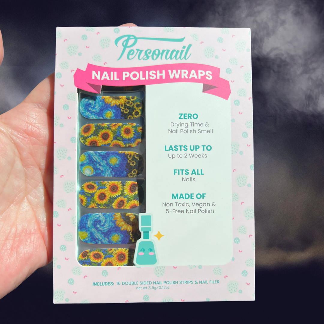 Vincent's Sunflowers  | Nail Polish Wraps