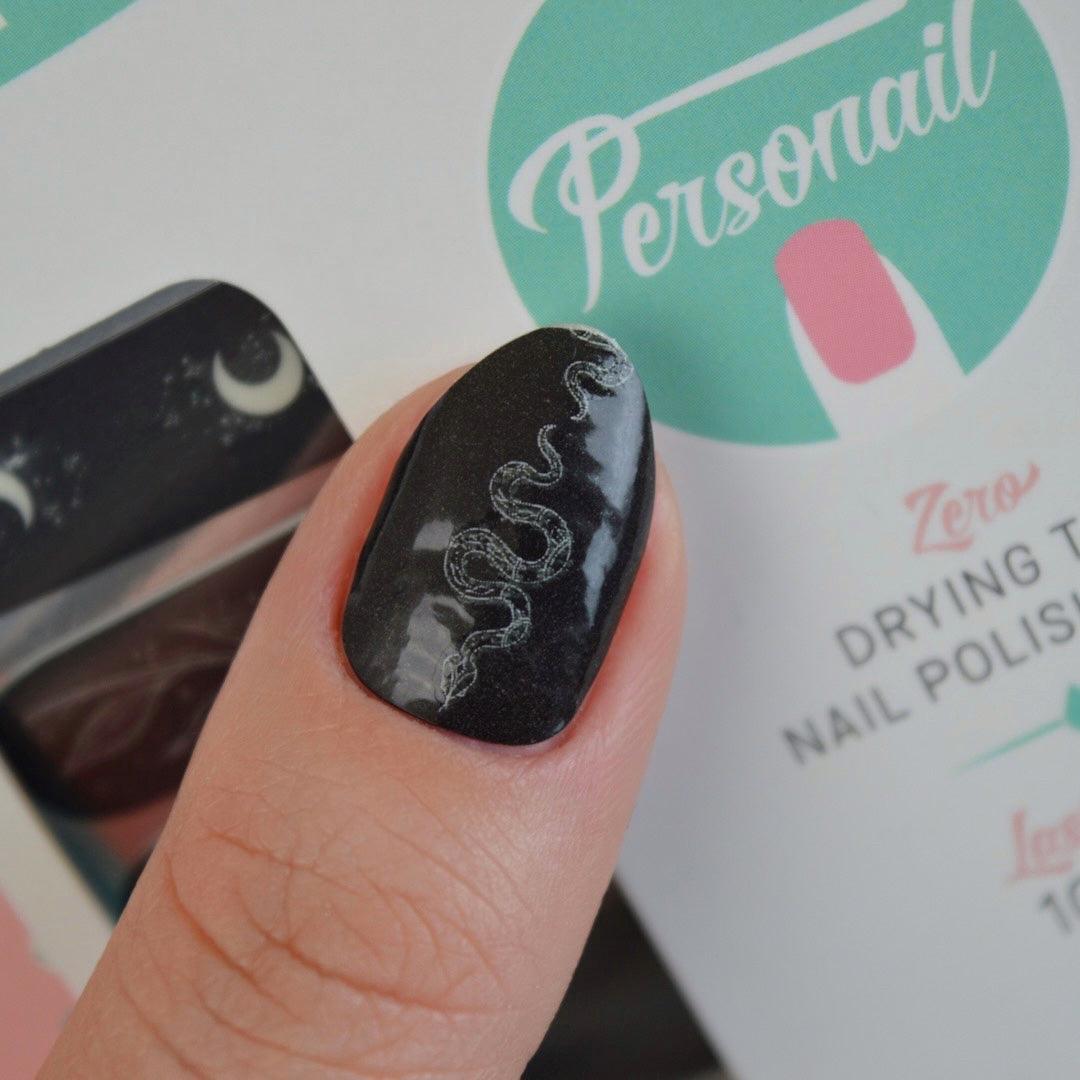 VooDoo  | Halloween Glow in the dark Nail Polish Wrap