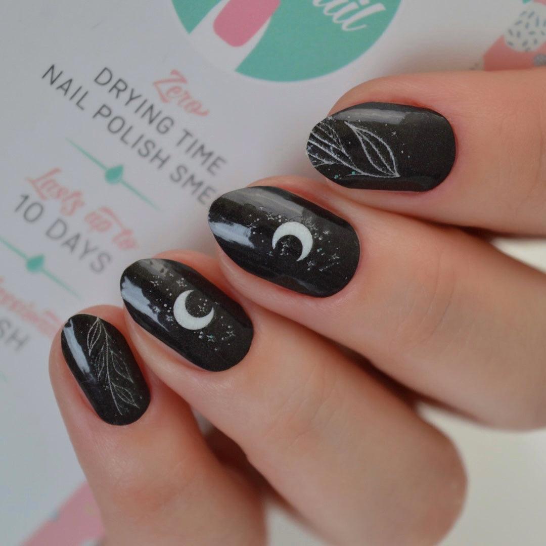 VooDoo  | Halloween Glow in the dark Nail Polish Wrap