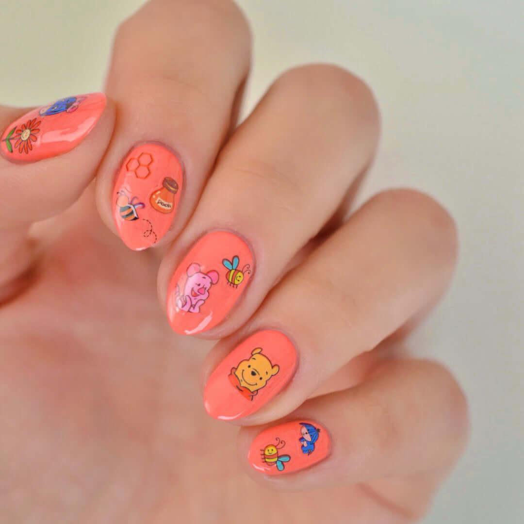 Winnie PLAY Nail Art Sticker