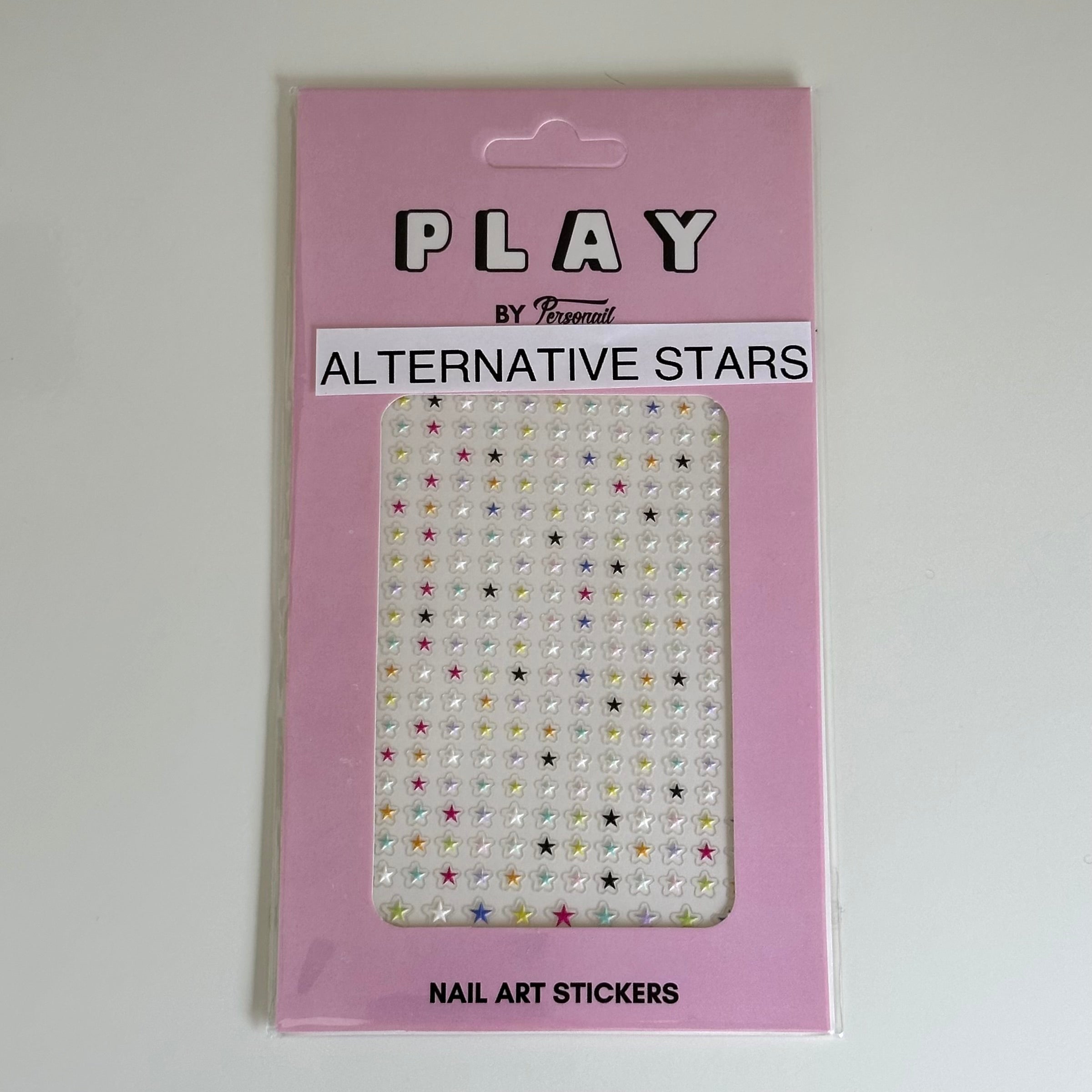 Alternative Stars PLAY Nail Art Sticker