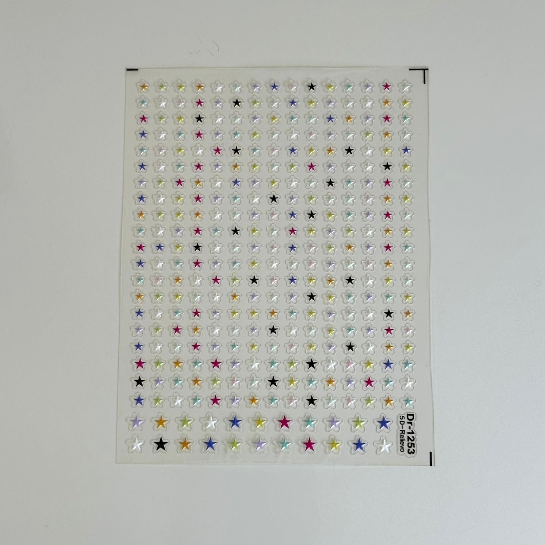 Alternative Stars PLAY Nail Art Sticker
