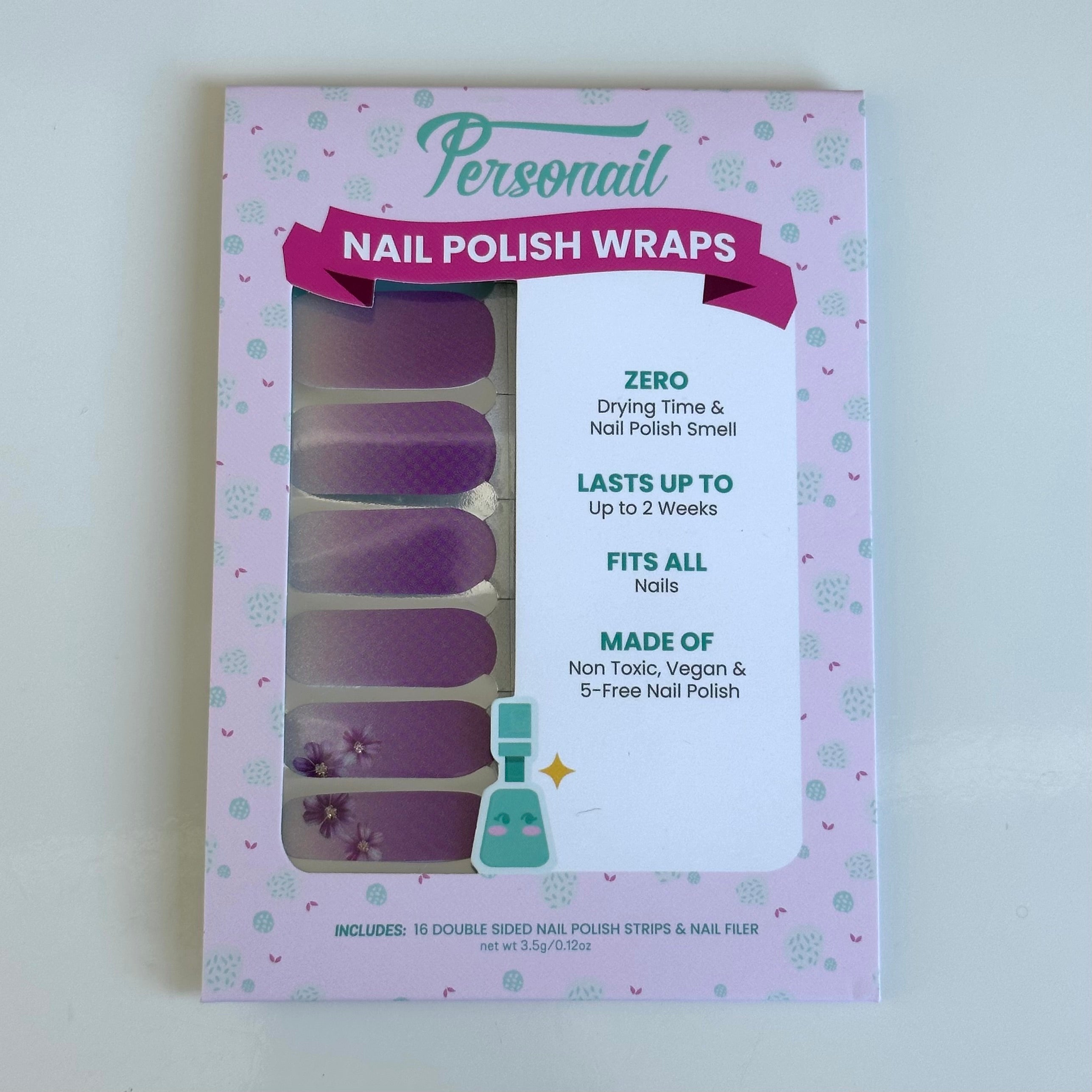 Anemones | Nail Polish Wraps