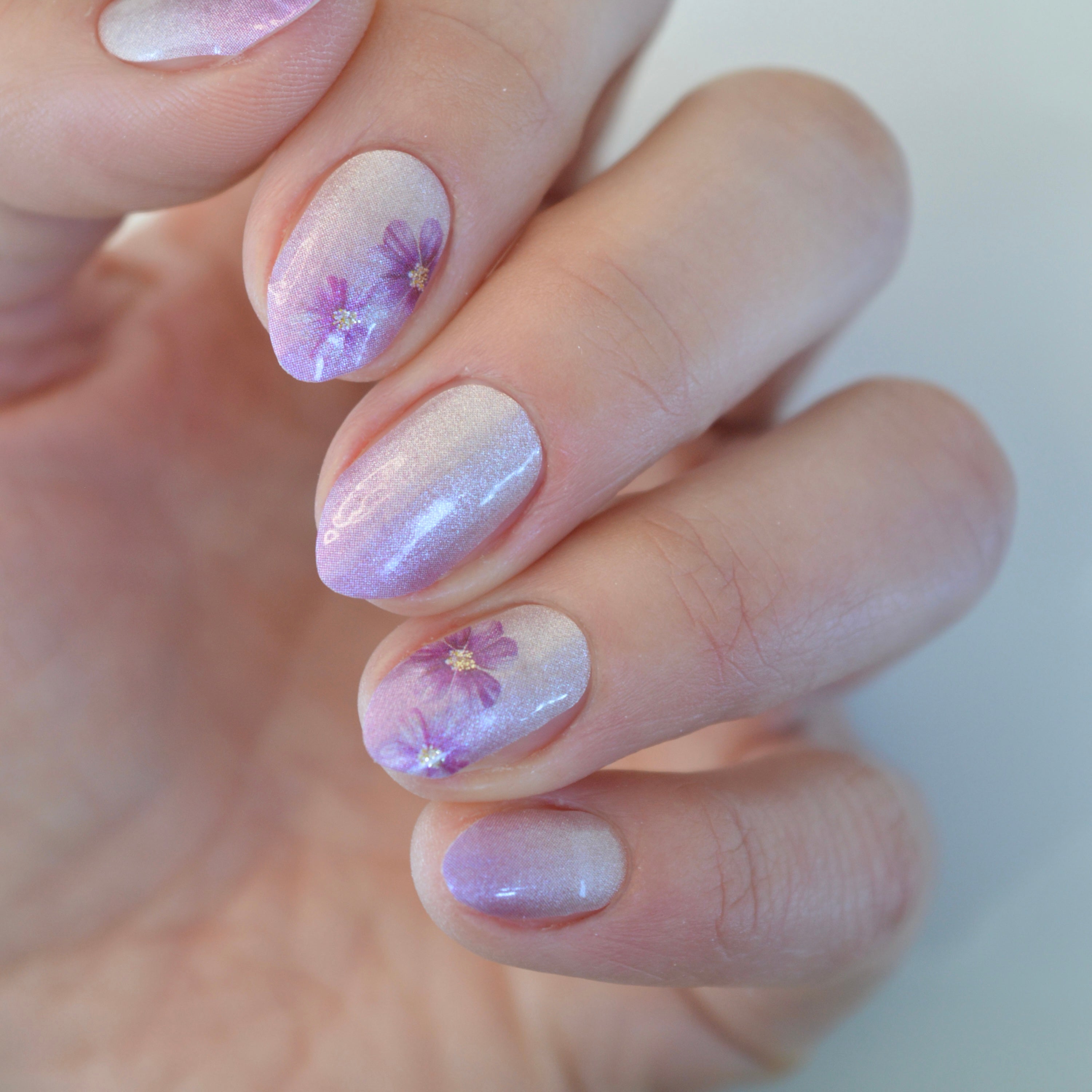 Anemones | Nail Polish Wraps