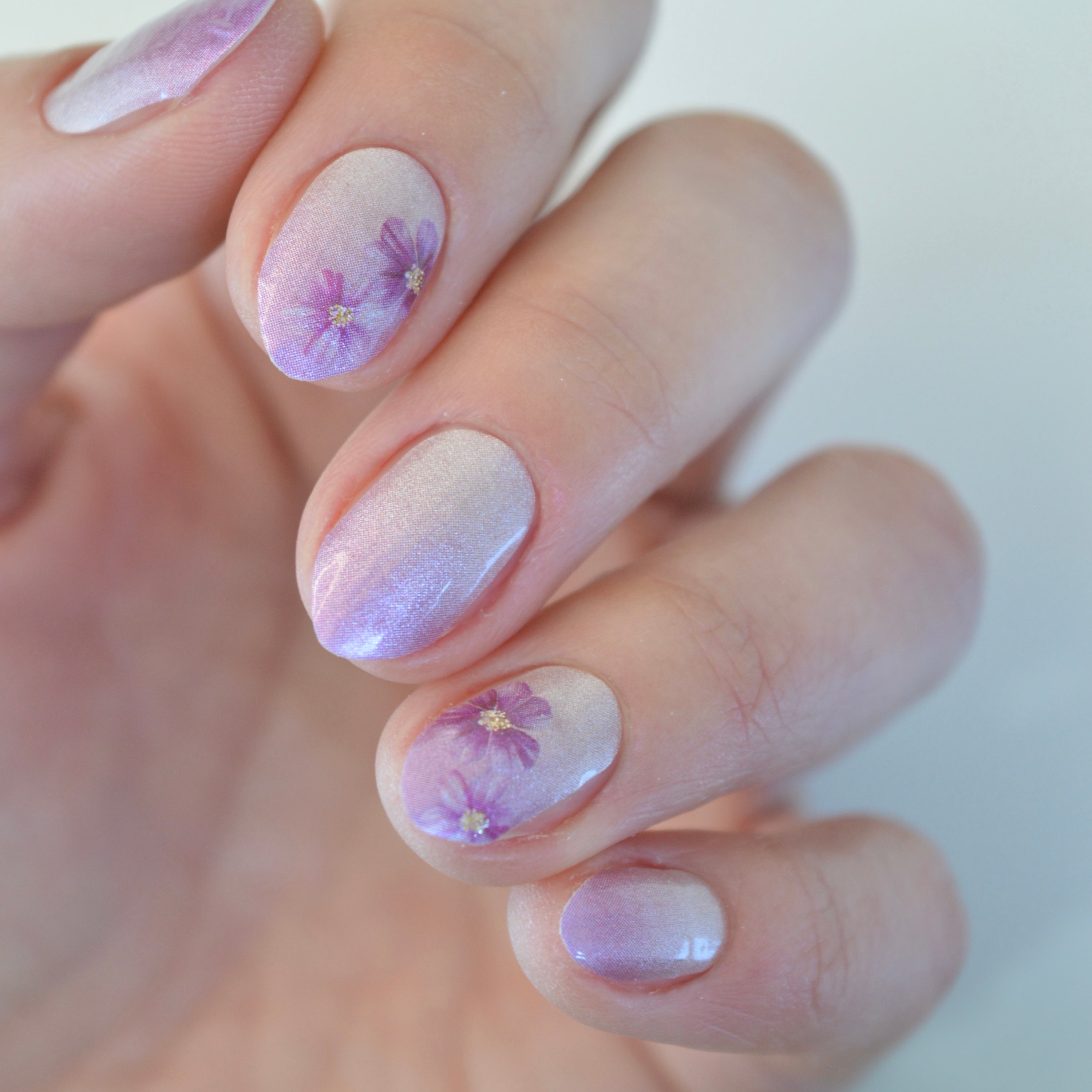 Anemones | Nail Polish Wraps