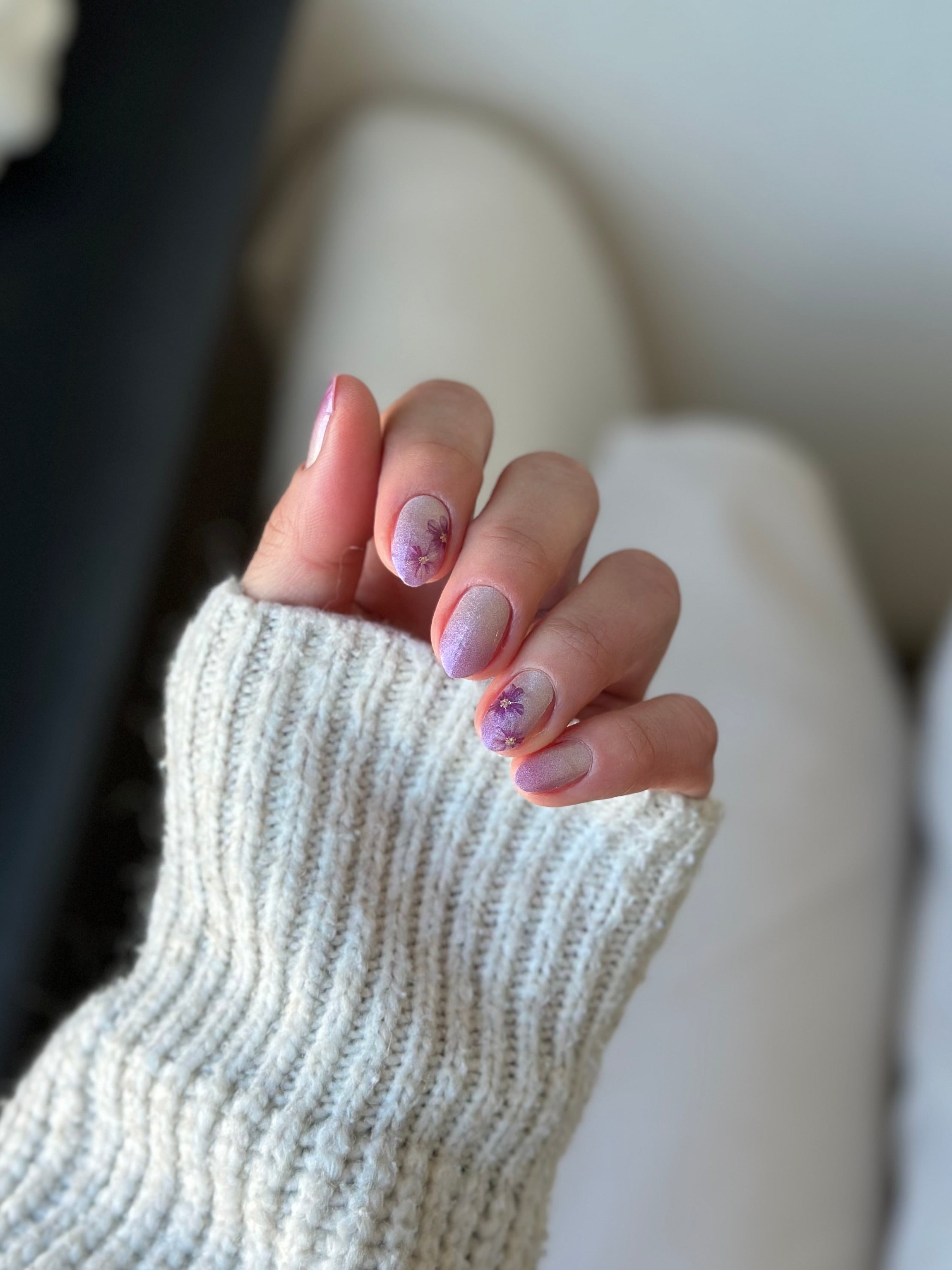 Anemones | Nail Polish Wraps