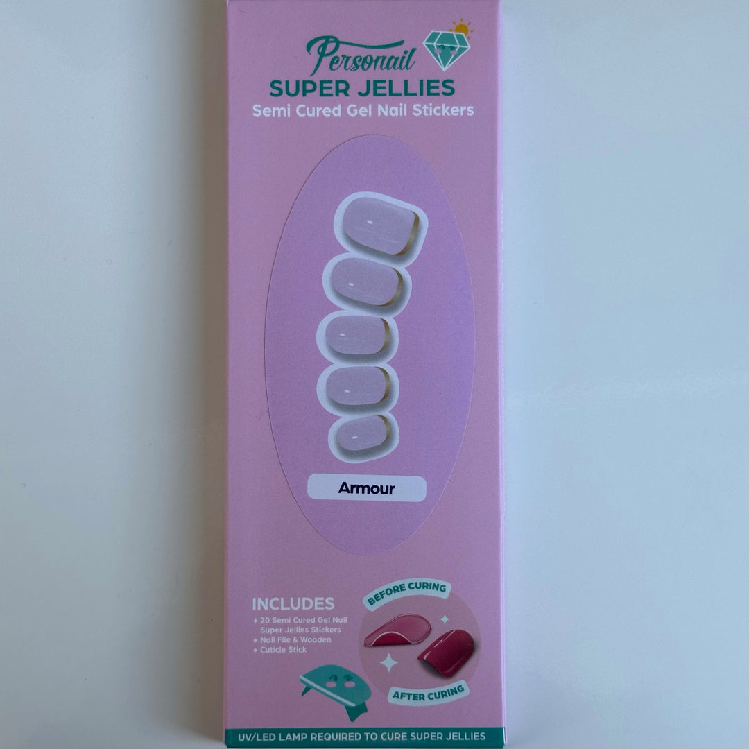 Armour | Super Jellies DIY Hard Semi Cured Gel Nail Wraps