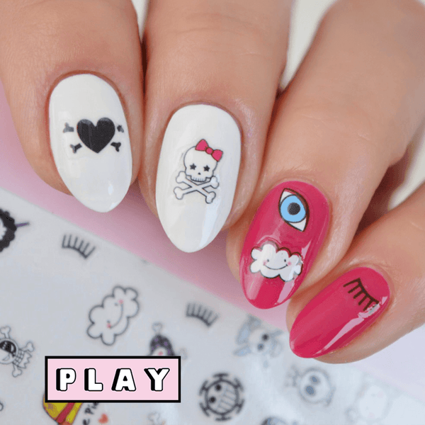 Baddies PLAY Nail Art Sticker