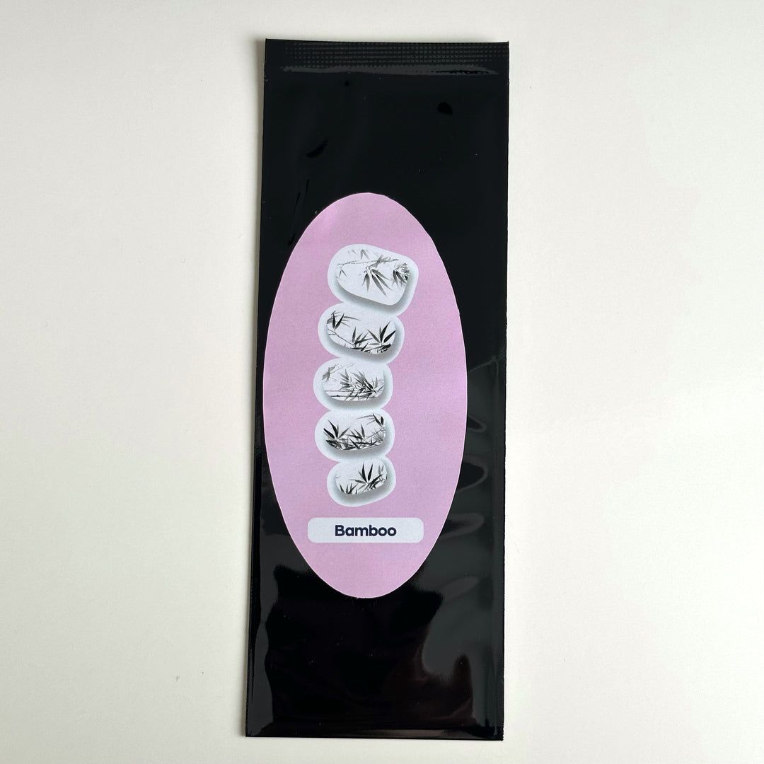 Bamboo | Super Jellies DIY Hard Semi Cured Gel Nail Wraps