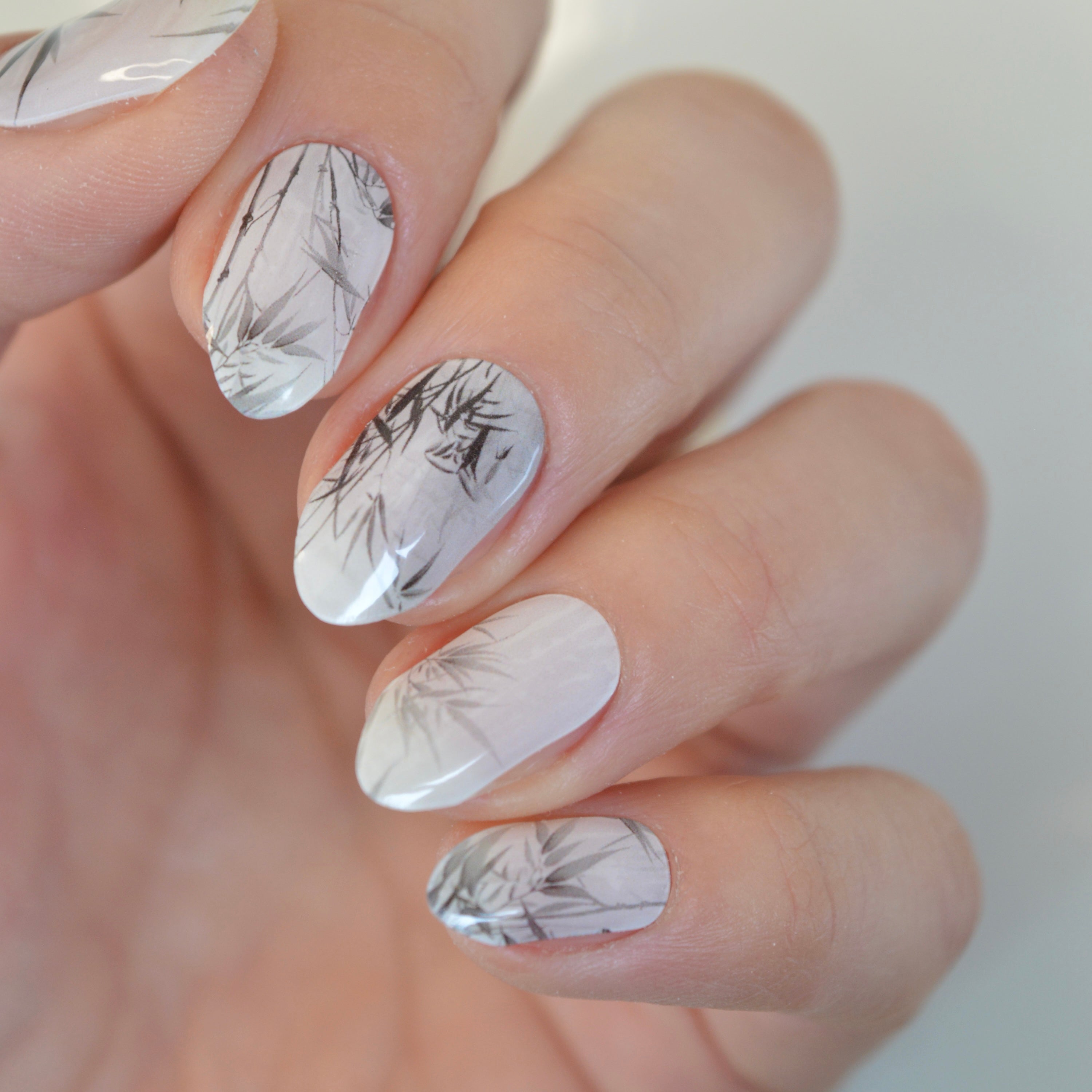 Bamboo | Super Jellies DIY Hard Semi Cured Gel Nail Wraps