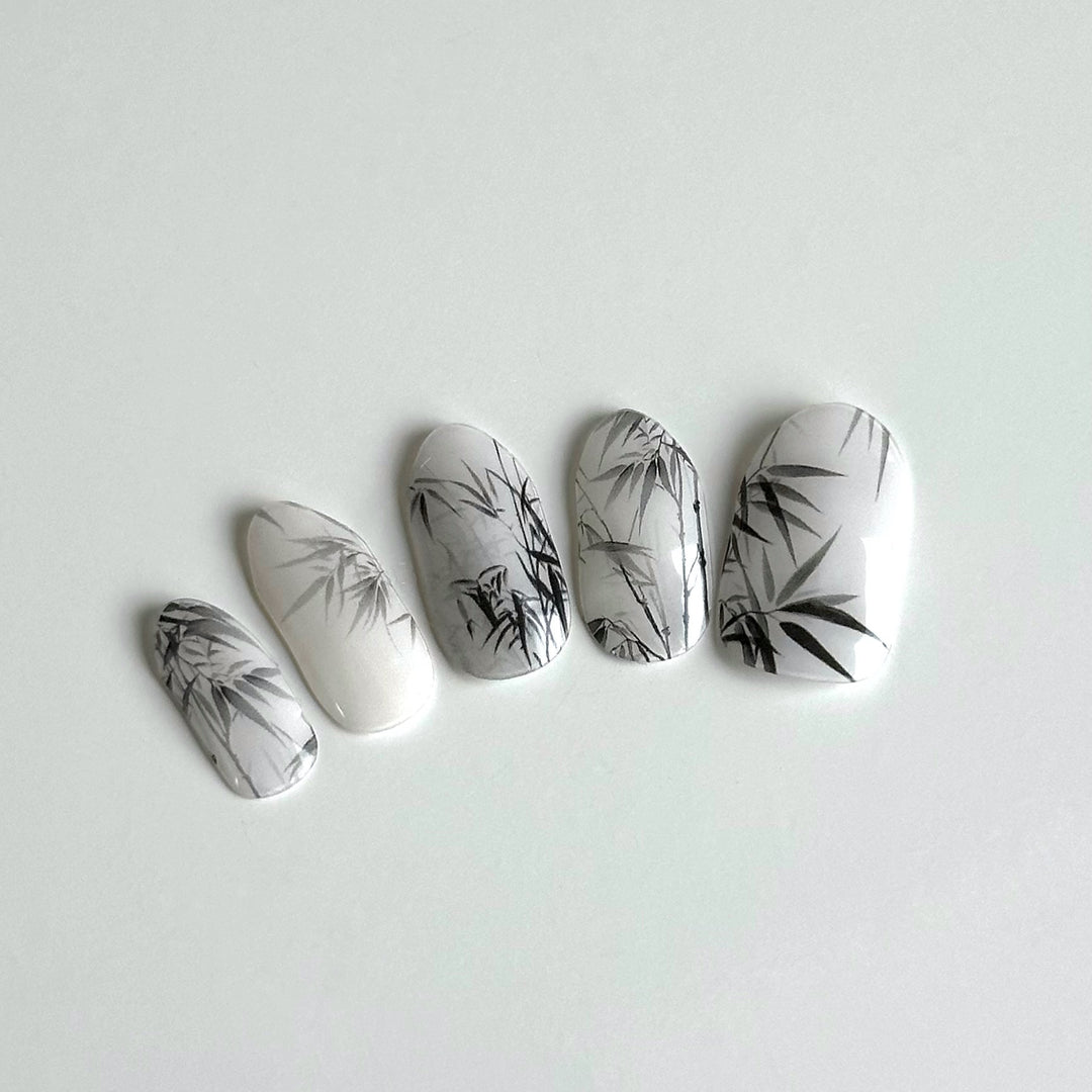 Bamboo | Super Jellies DIY Hard Semi Cured Gel Nail Wraps