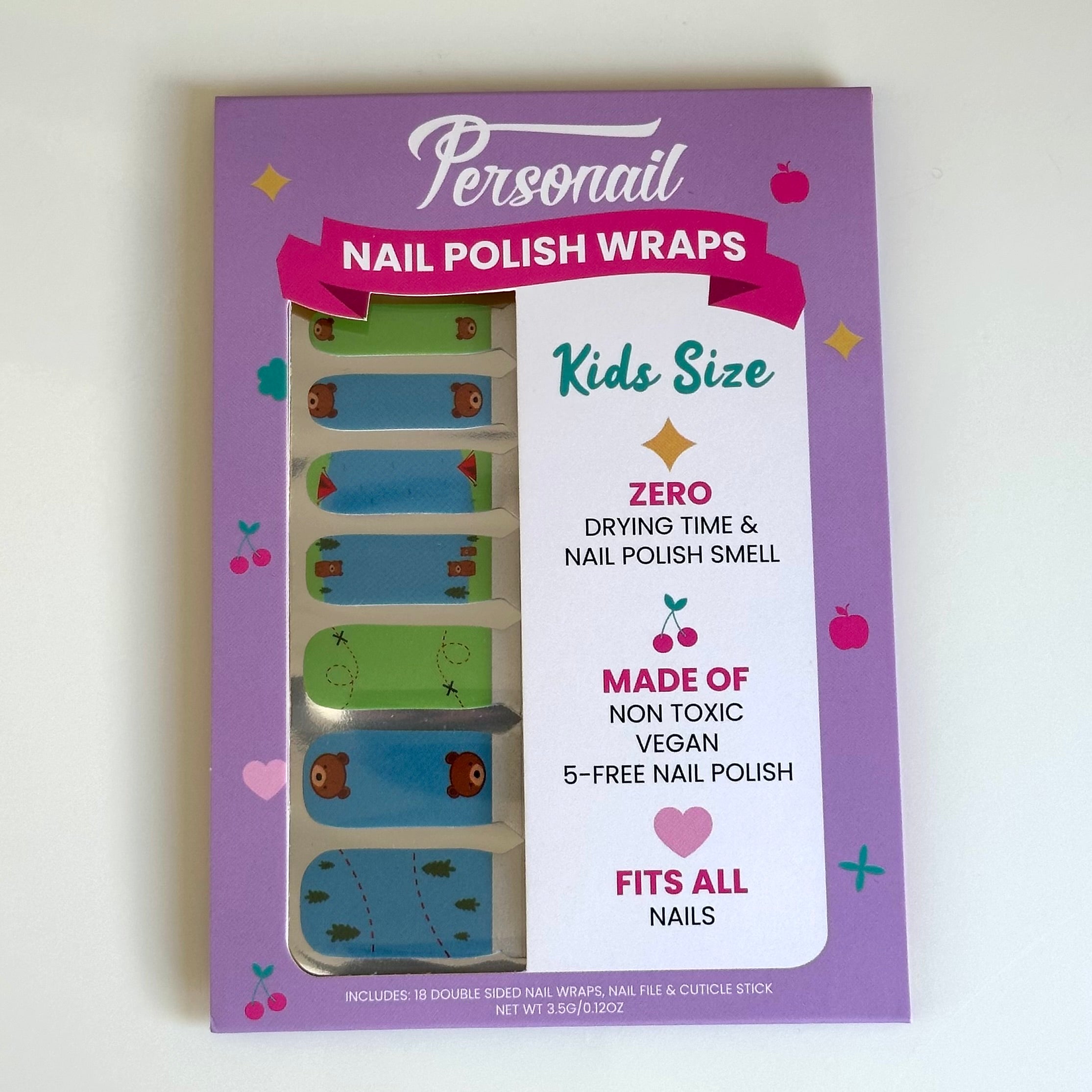 KIDS Bear | Nail Polish Wraps