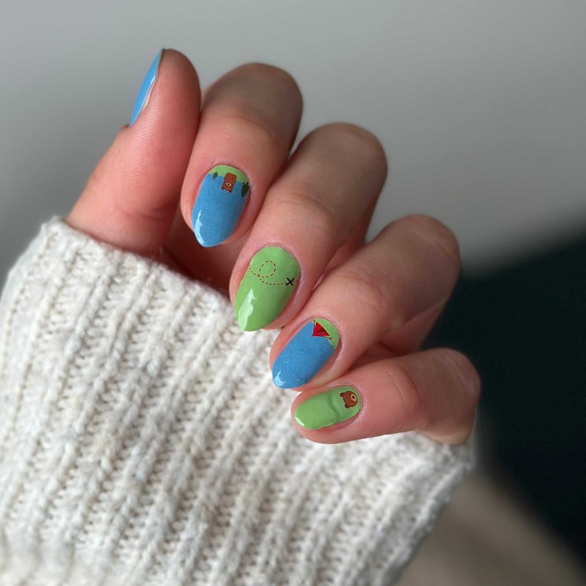 KIDS Bear | Nail Polish Wraps