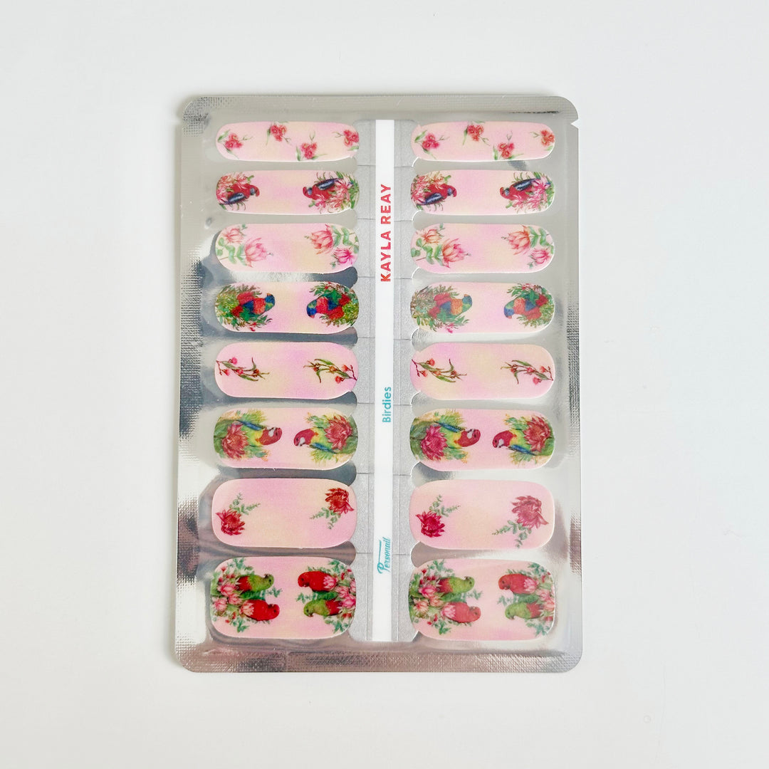 Birdies | Kayla Reay Collab Nail Polish Wrap