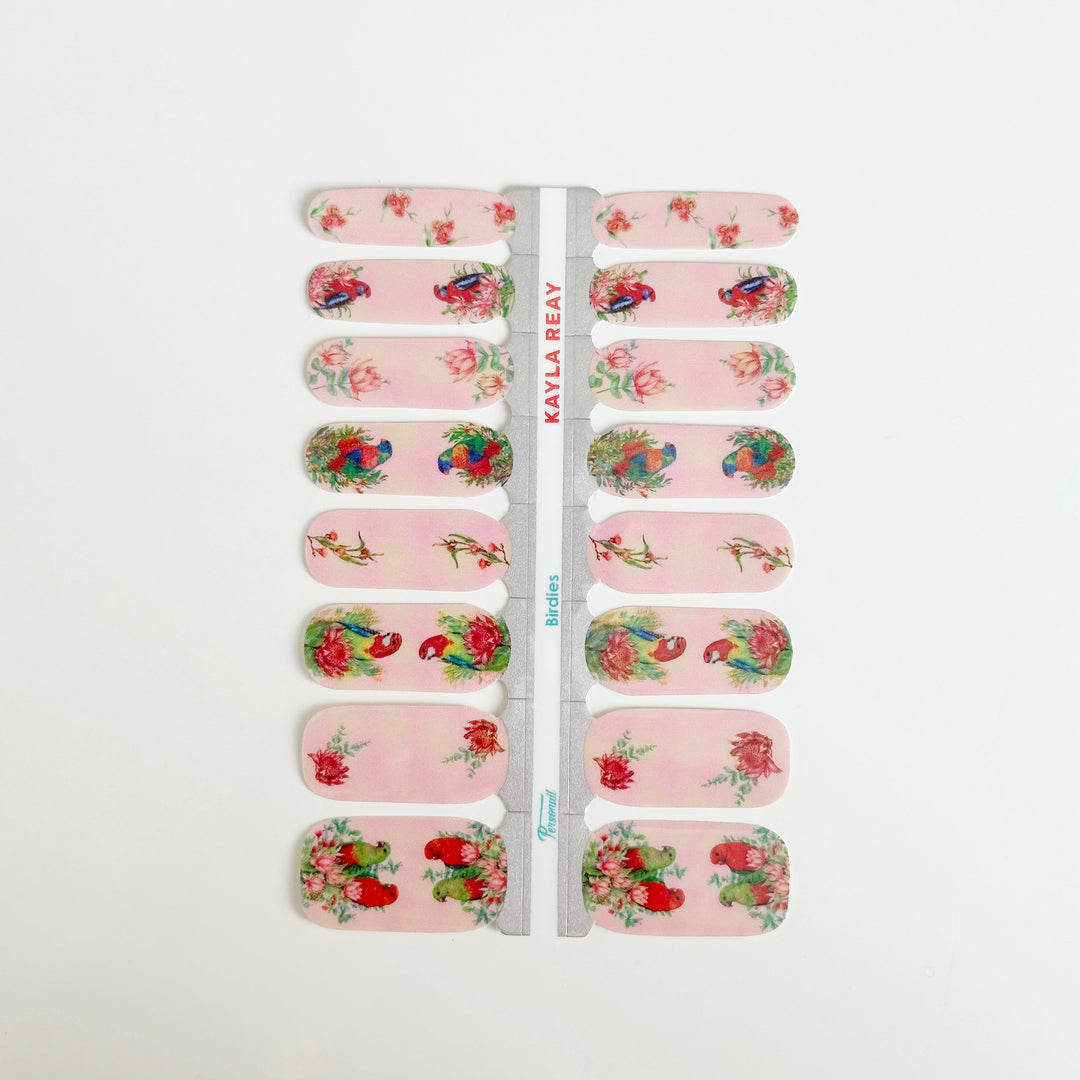 Birdies | Kayla Reay Collab Nail Polish Wrap