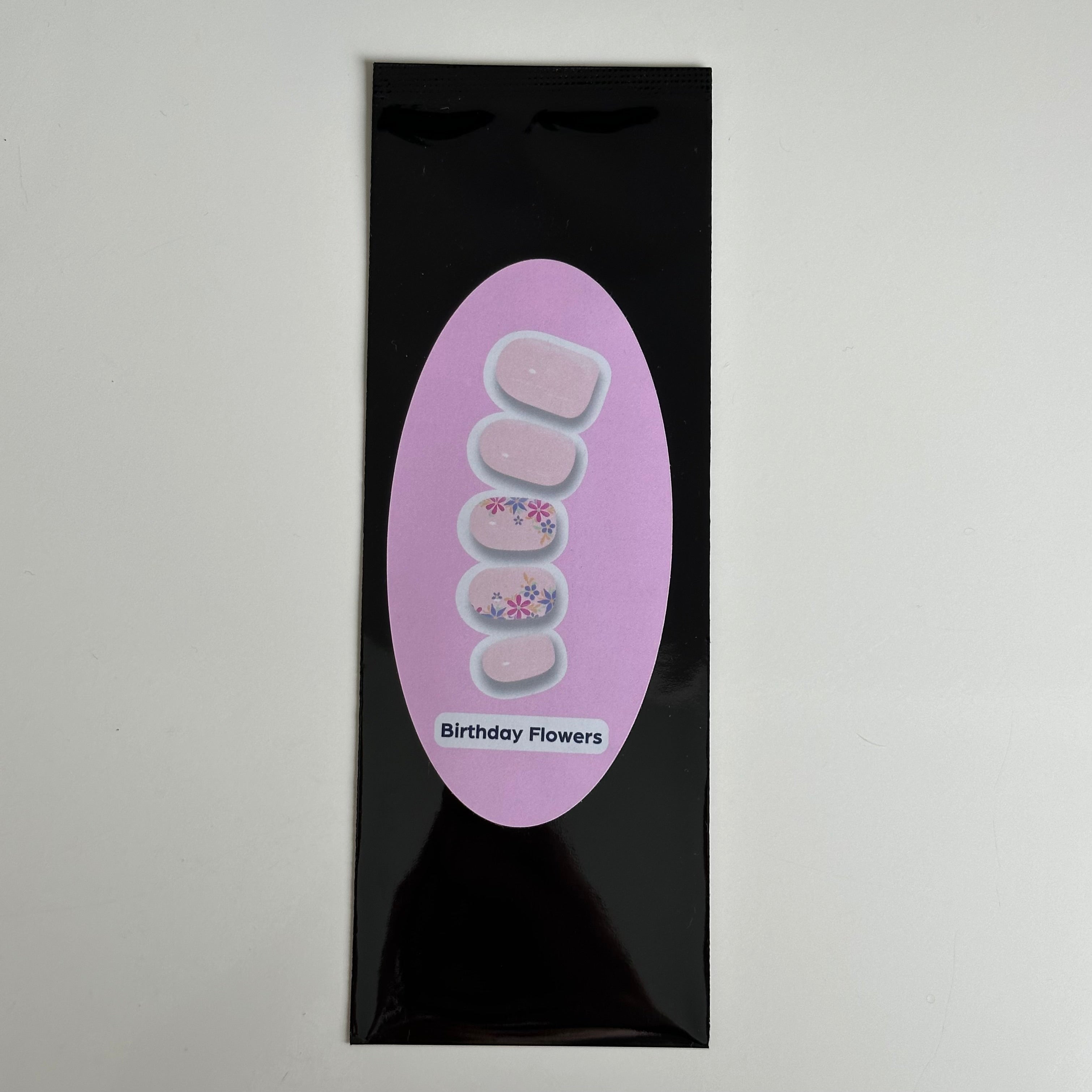 Birthday Flowers | Super Jellies DIY Hard Semi Cured Gel Nail Wraps