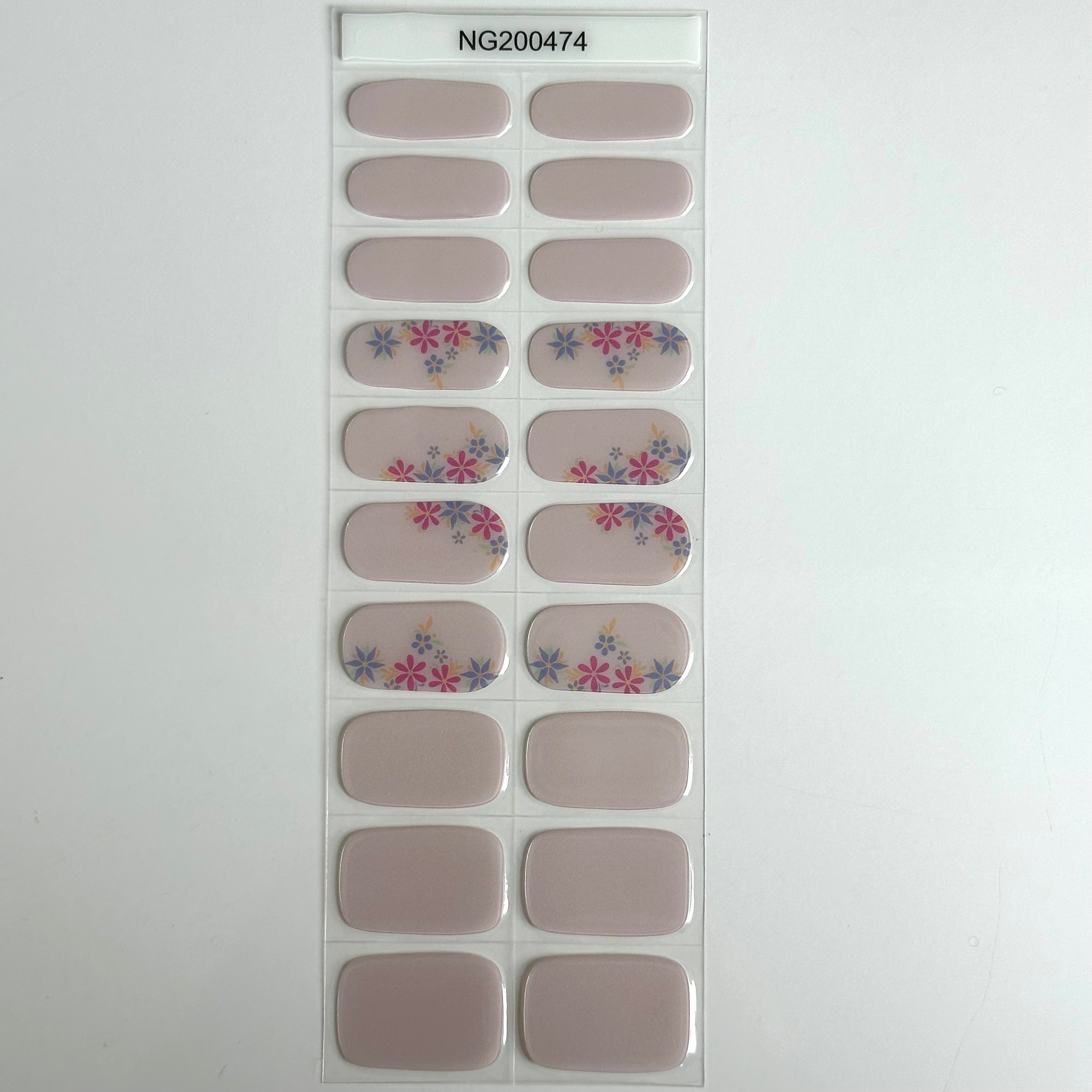 Birthday Flowers | Super Jellies DIY Hard Semi Cured Gel Nail Wraps