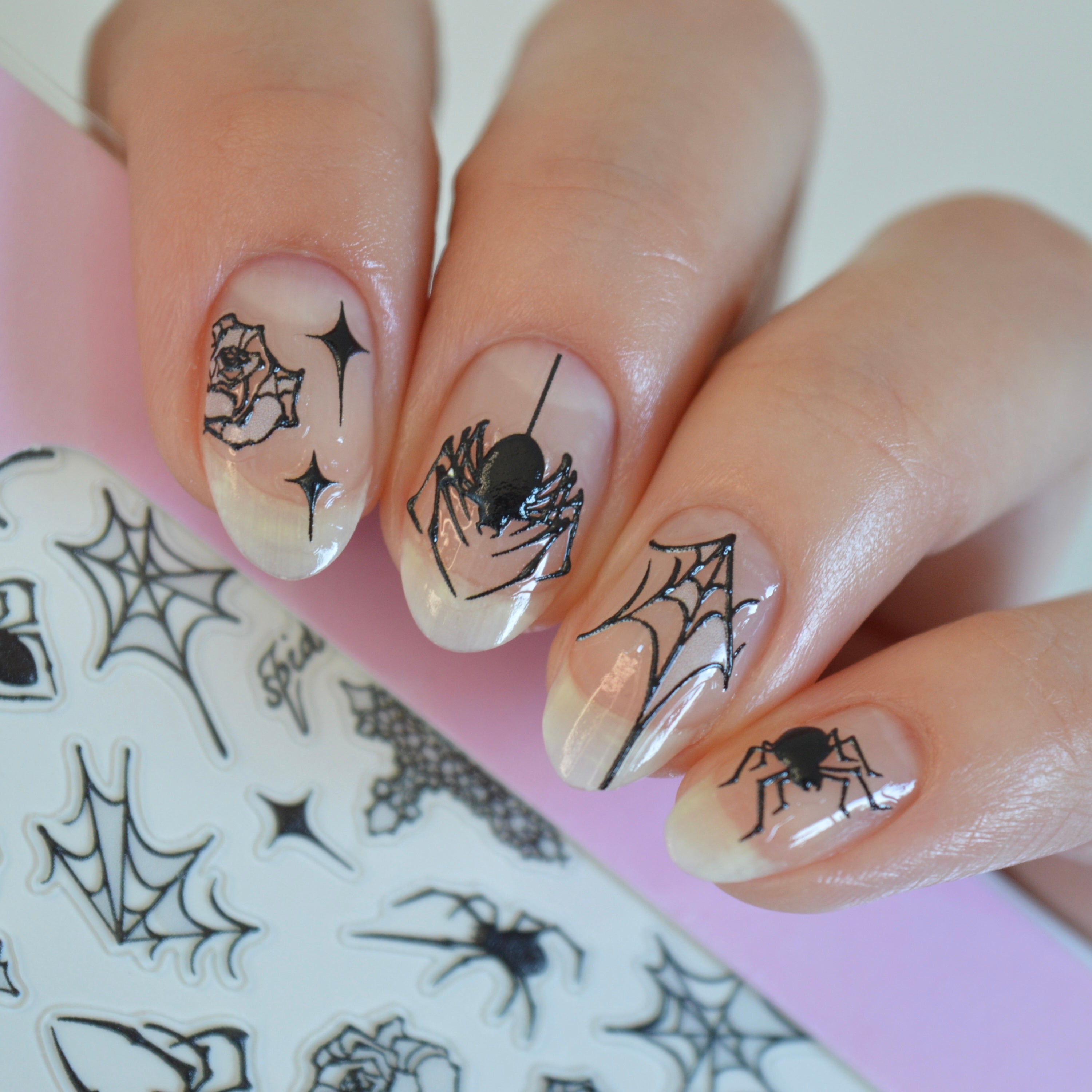 Cobweb PLAY Nail Art Sticker