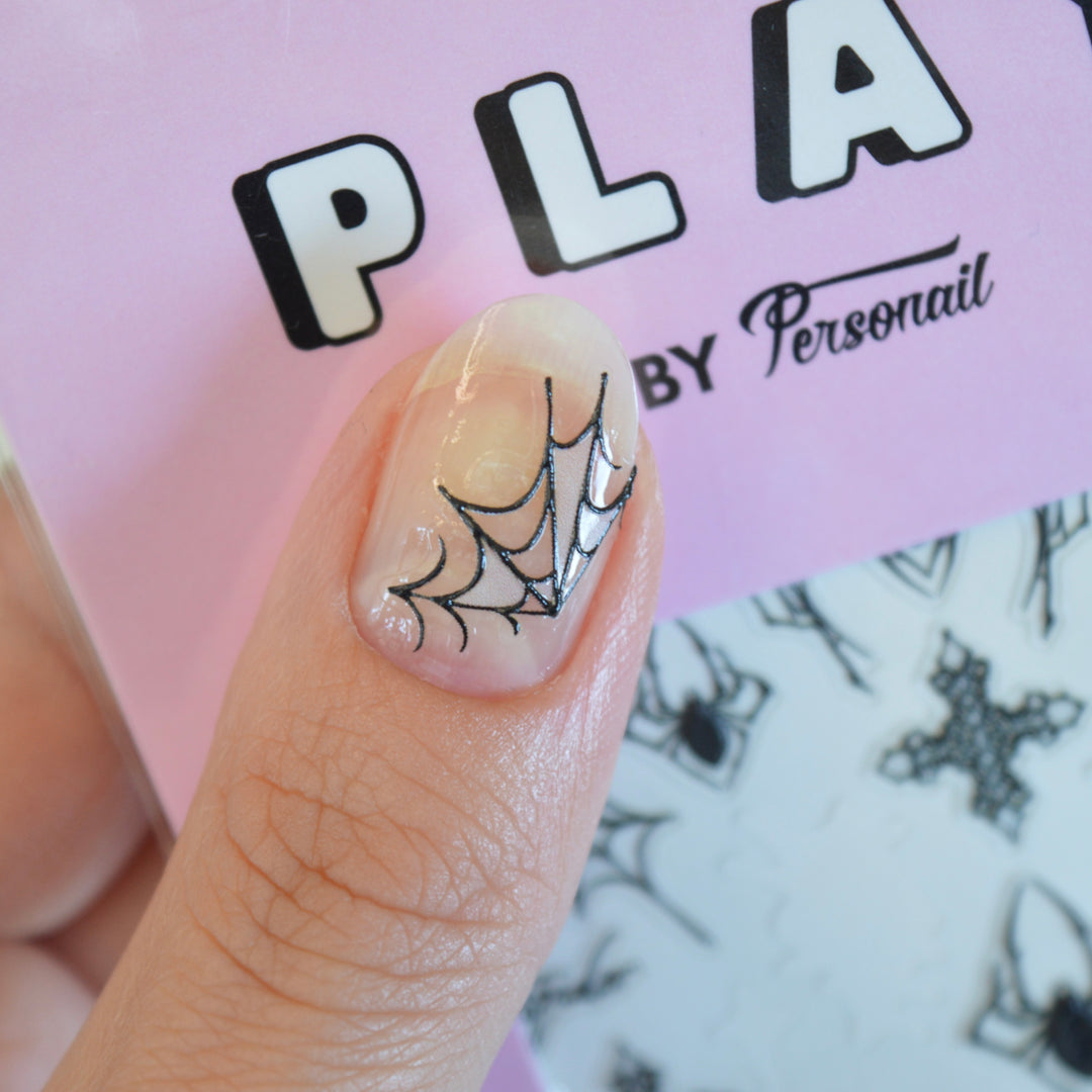 Cobweb PLAY Nail Art Sticker