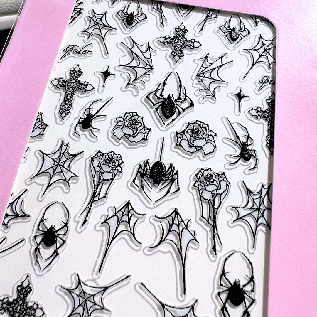 Cobweb PLAY Nail Art Sticker