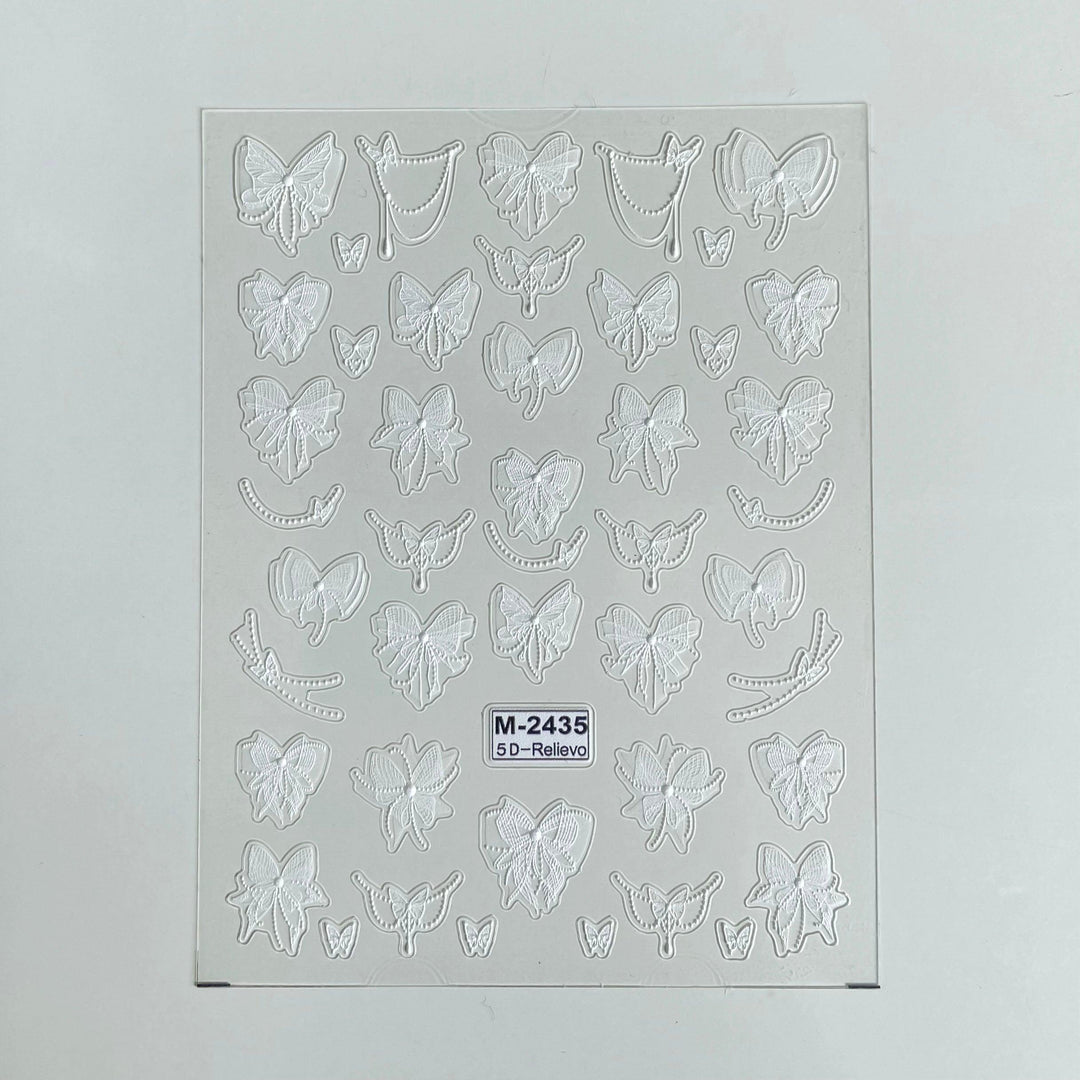 Bowtifly Nail Art Sticker