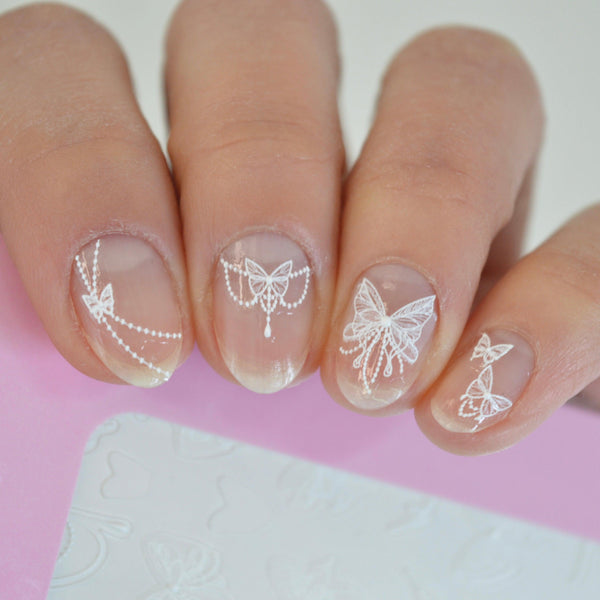 Bowtifly Nail Art Sticker