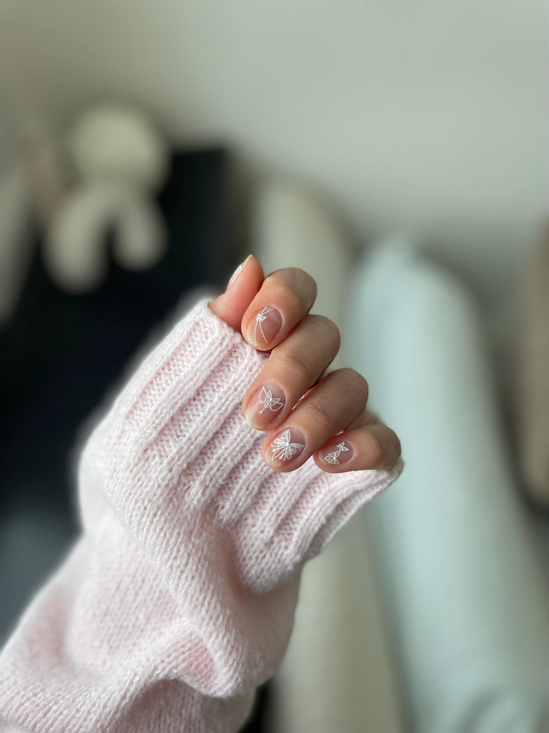 Bowtifly Nail Art Sticker