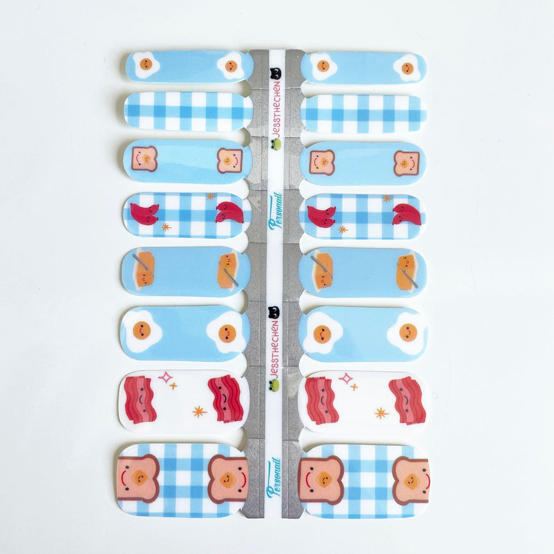 Breakfast | Jess The Chen Collab Nail Polish Wrap