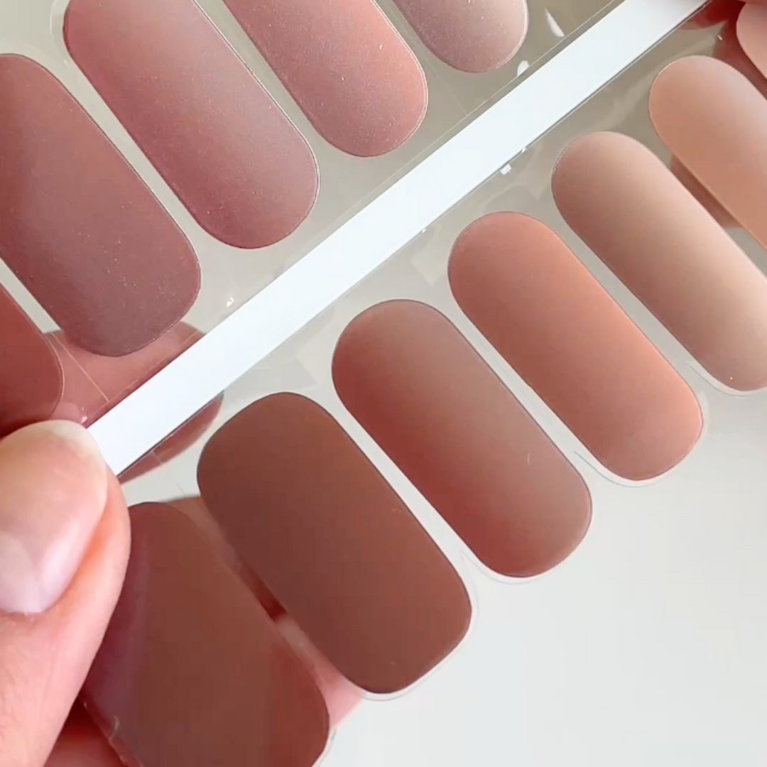Bronze | Jellies DIY Soft Semi Cured Gel Nail Wraps