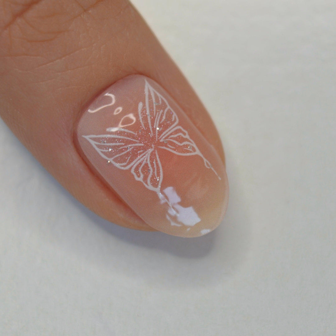 Butterfly Effect | Super Jellies DIY Hard Semi Cured Gel Nail Wraps