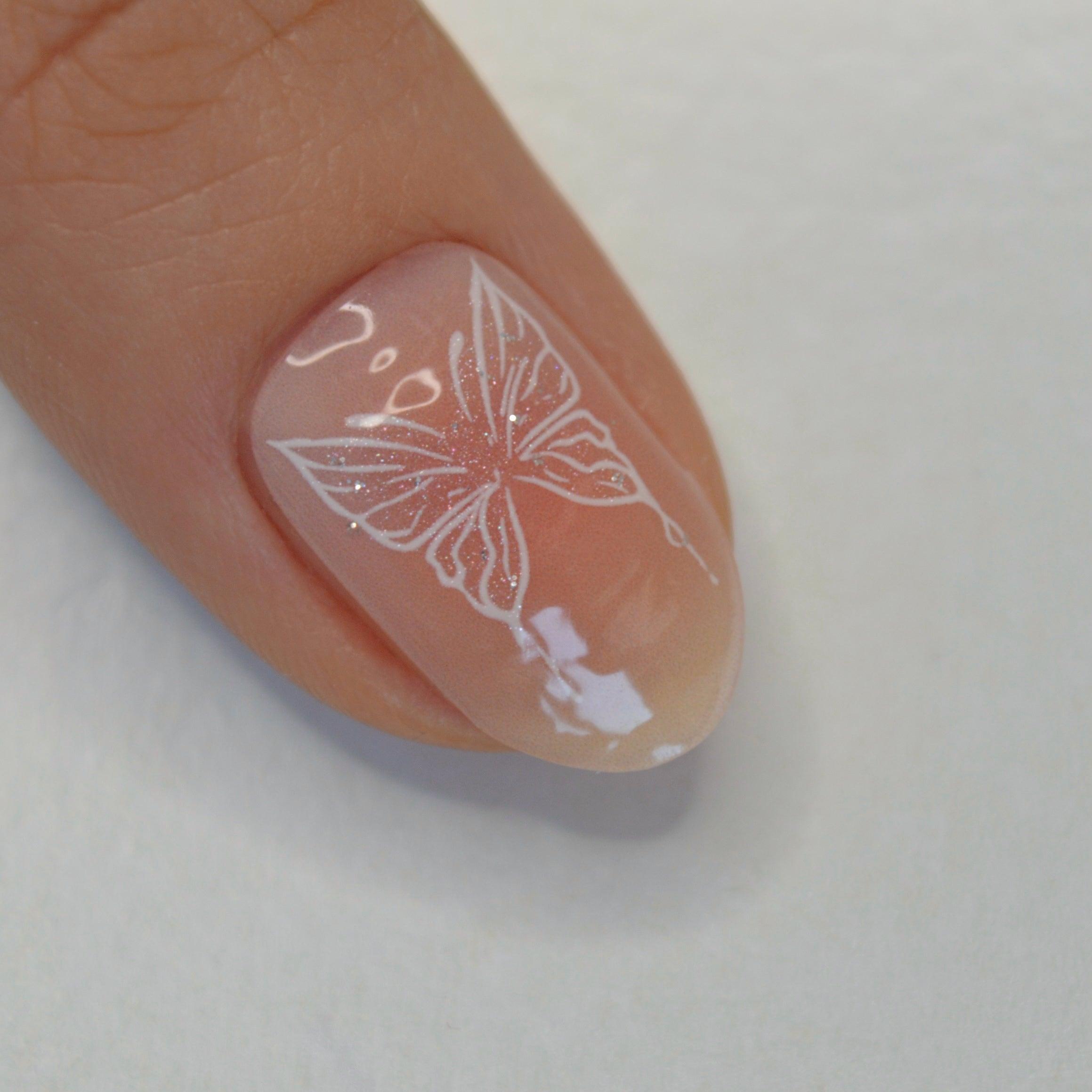 Butterfly Effect | Super Jellies DIY Hard Semi Cured Gel Nail Wraps