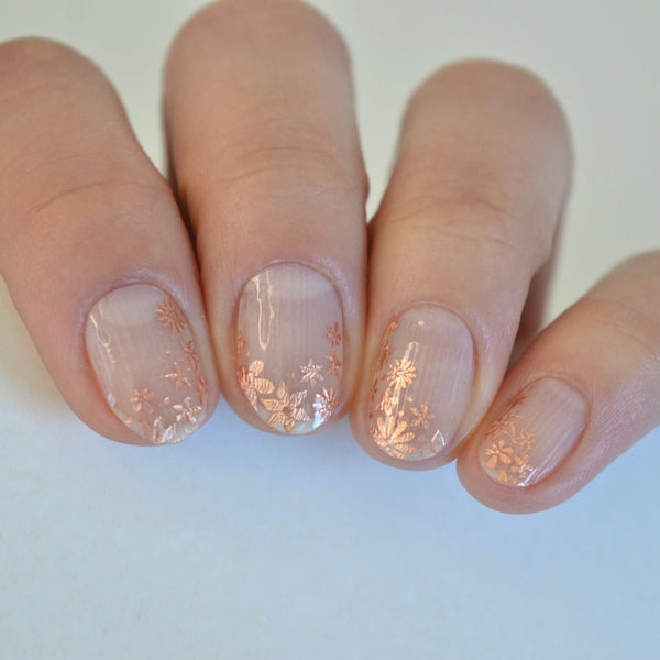 Flirty Florals Print Nail Wrap