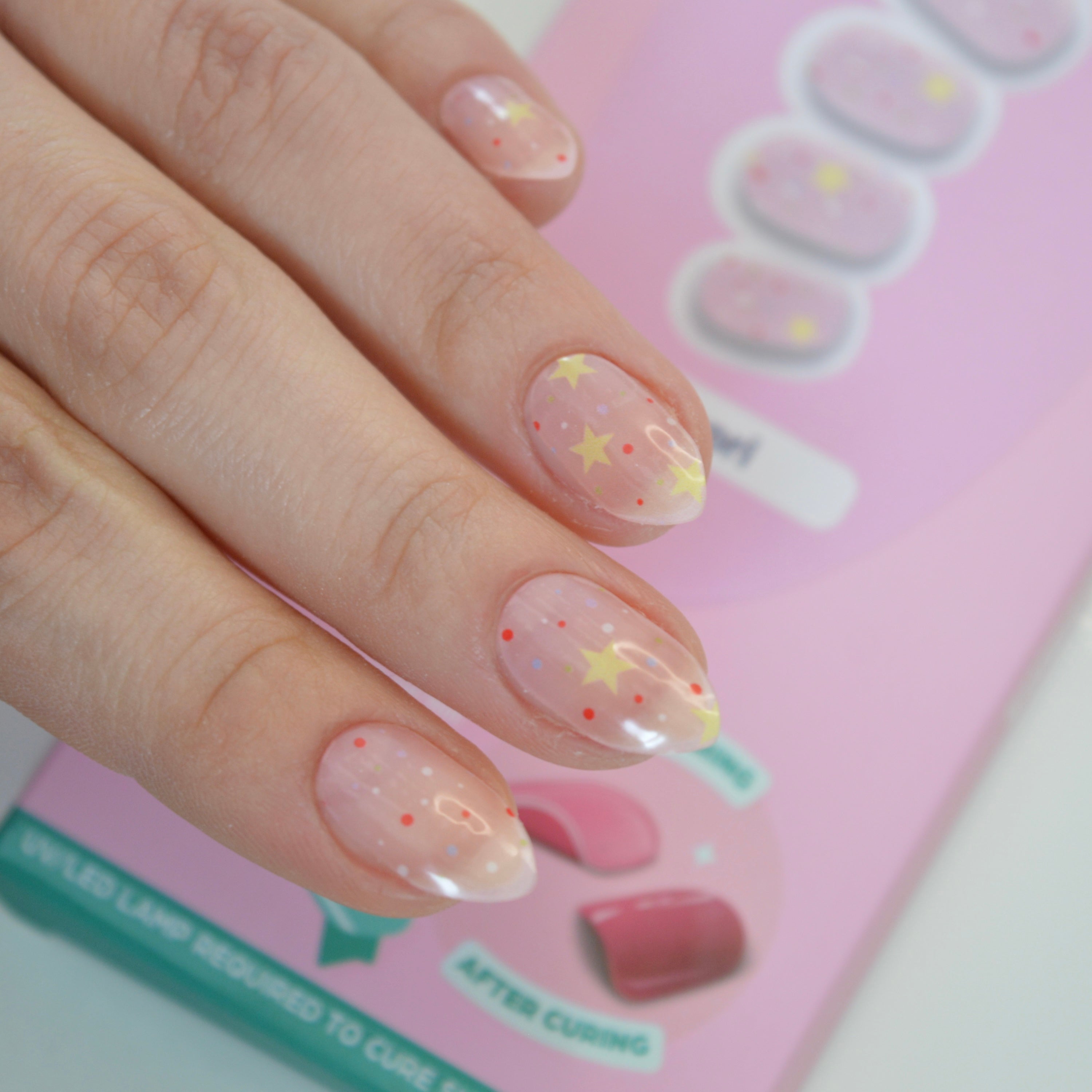 Capri | Super Jellies DIY Hard Semi Cured Gel Nail Wraps