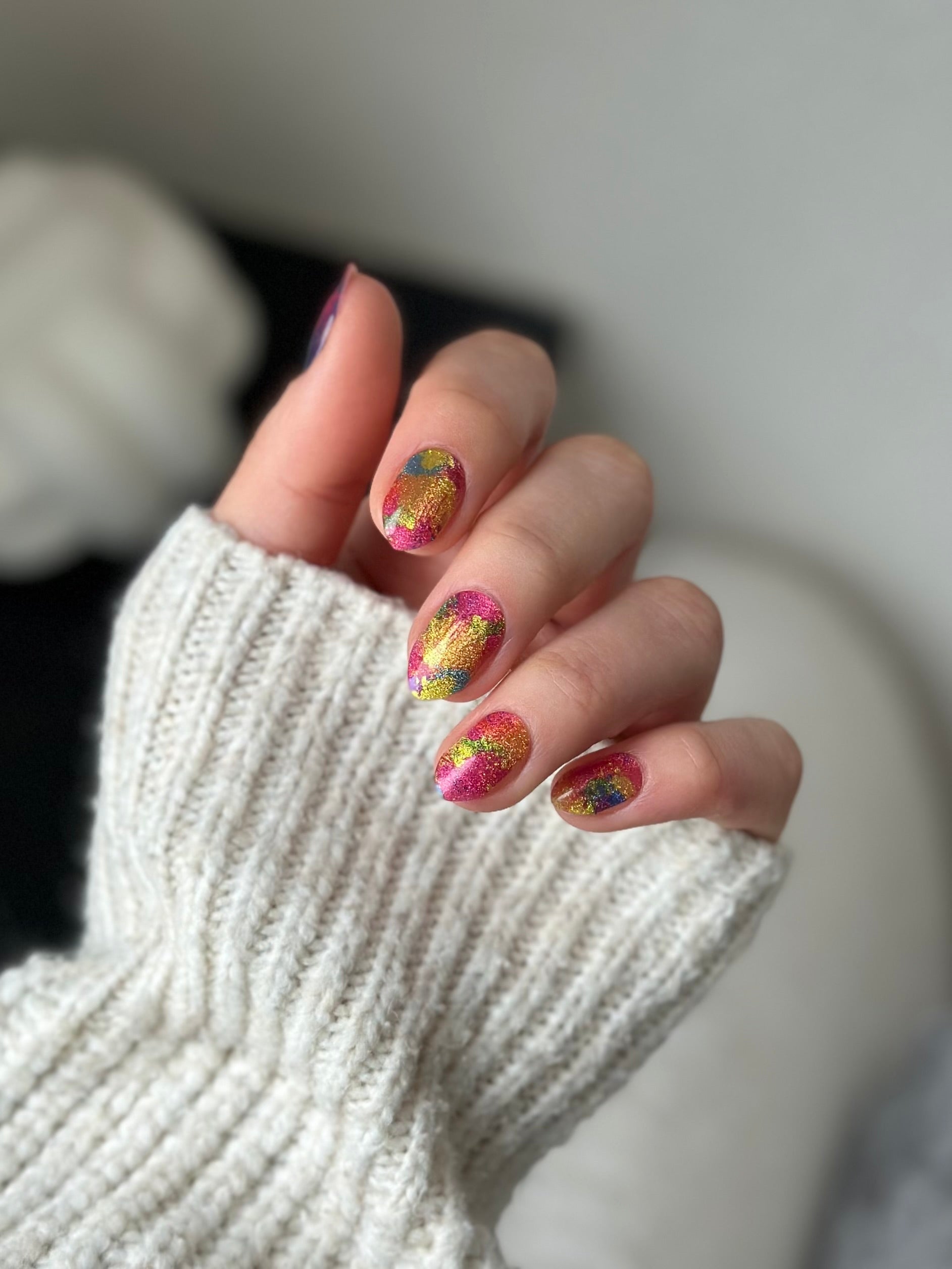 Carnaval | Super Jellies DIY Hard Semi Cured Gel Nail Wraps