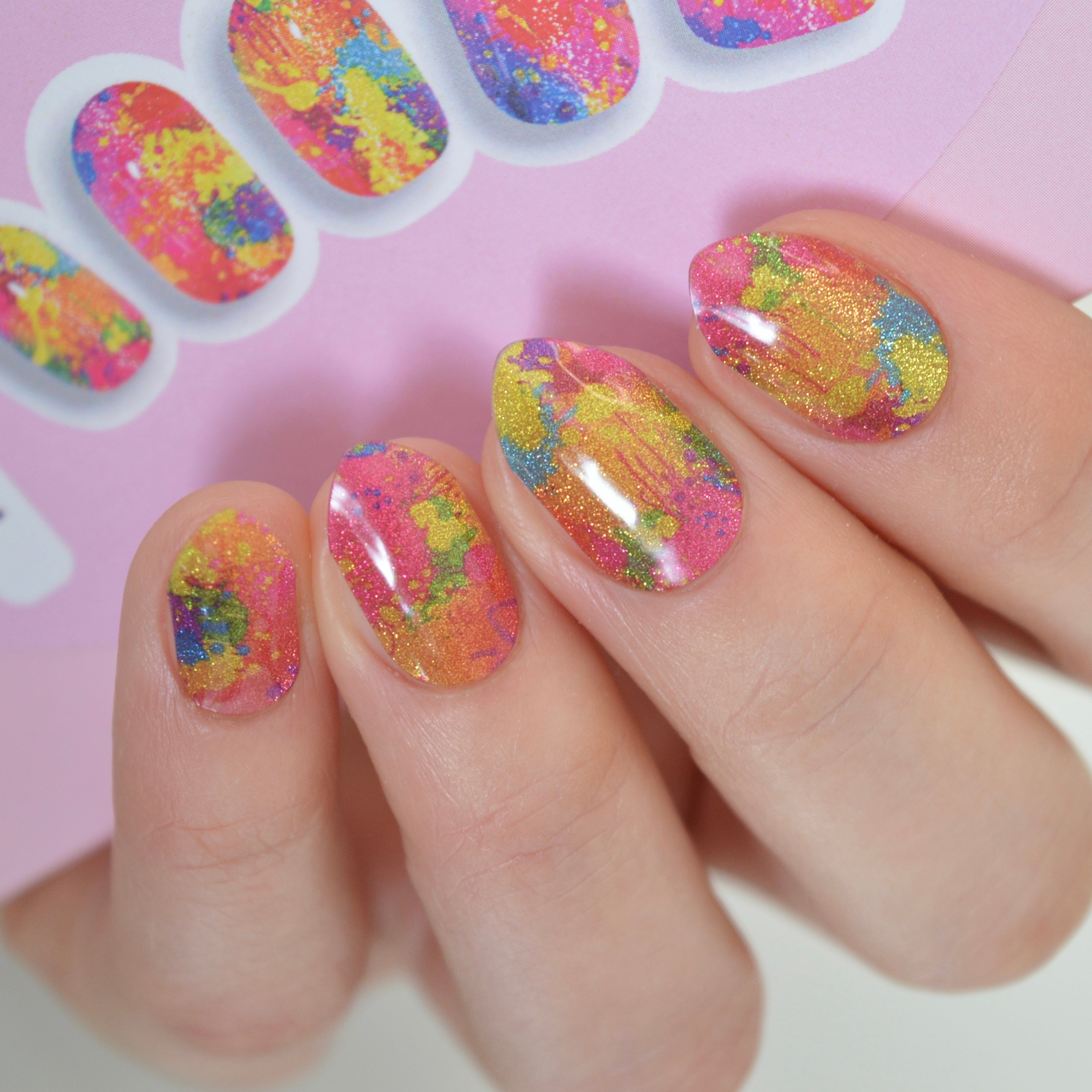 Carnaval | Super Jellies DIY Hard Semi Cured Gel Nail Wraps
