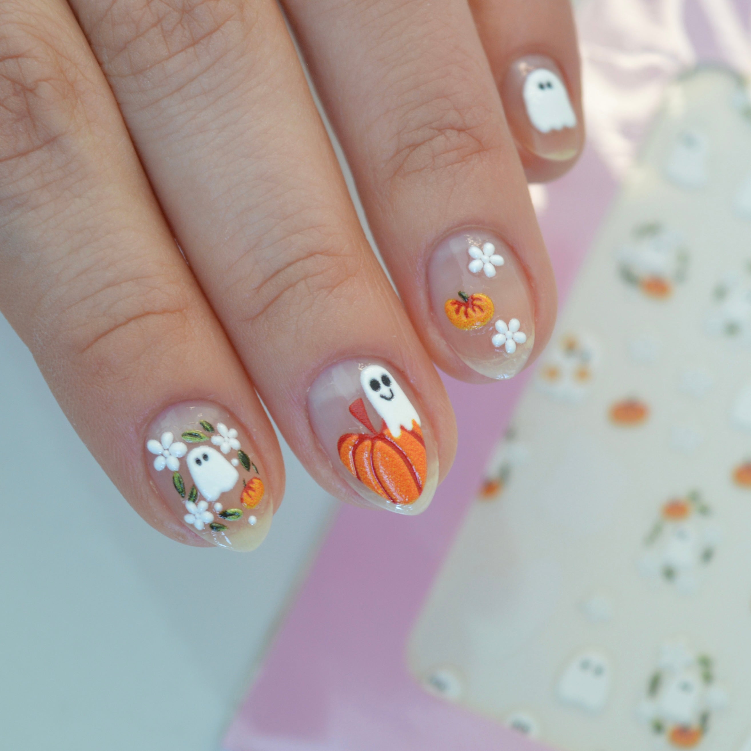 Casper 3D PLAY Nail Art Sticker