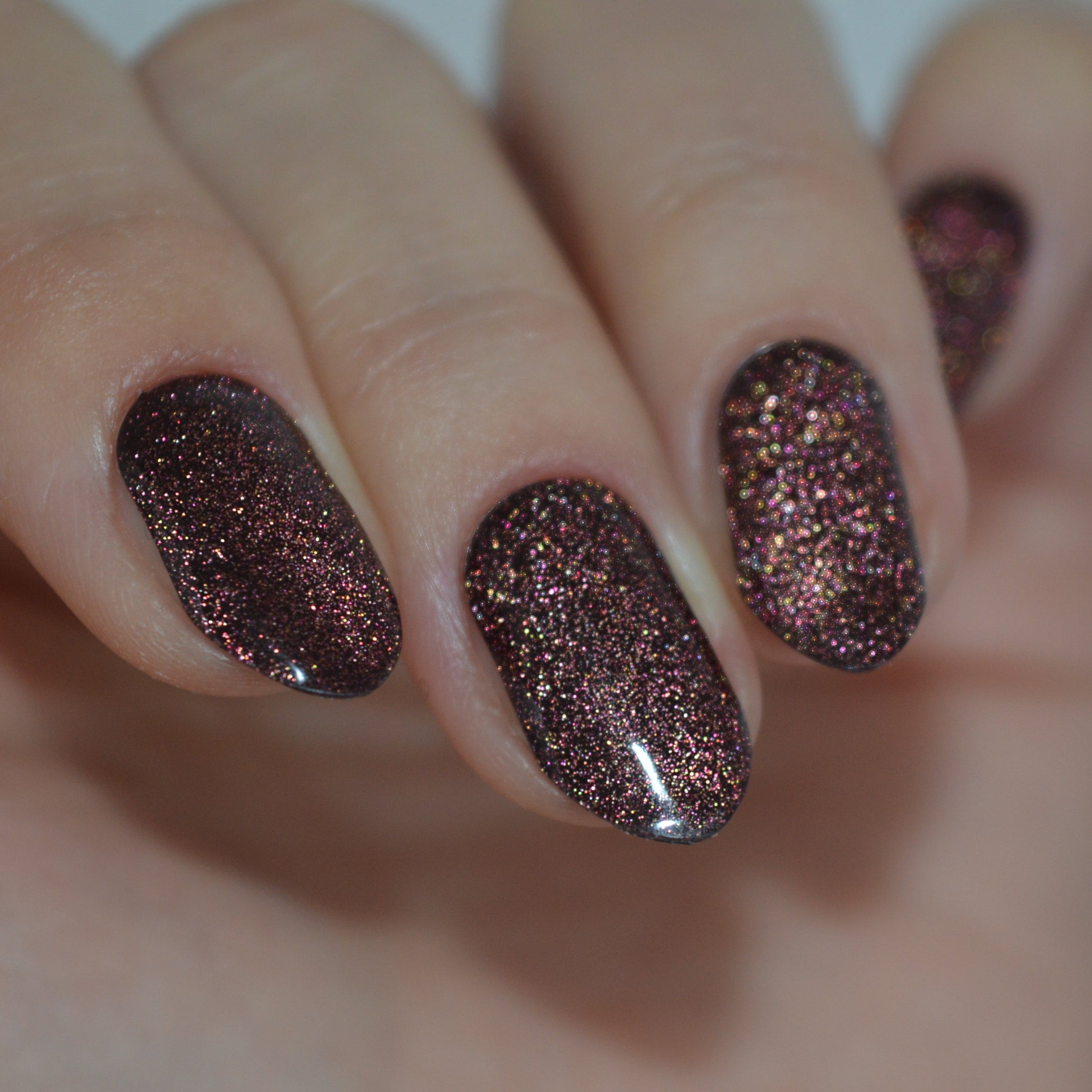 Cat Eye Brown | Super Jellies DIY Hard Semi Cured Gel Nail Wraps