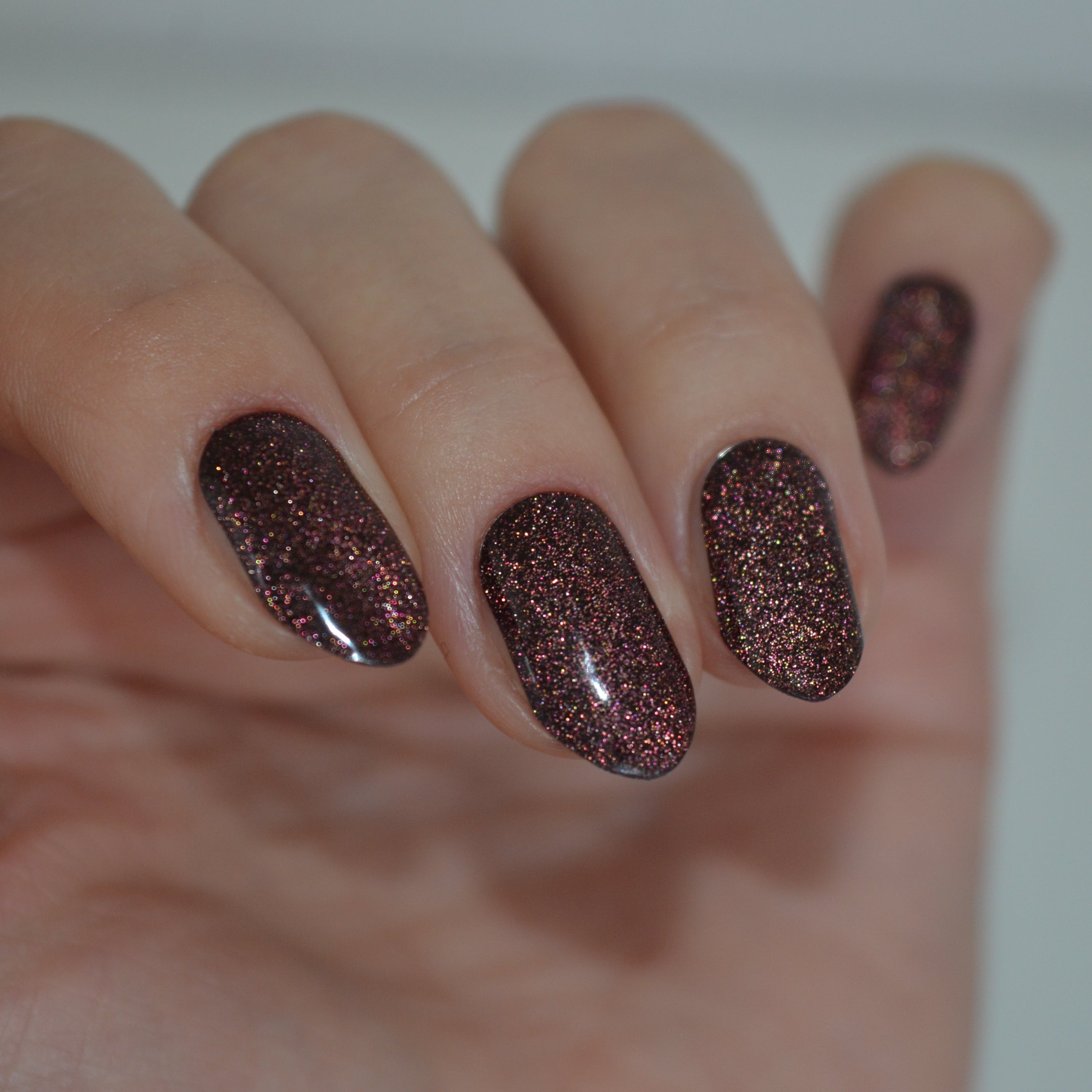 Cat Eye Brown | Super Jellies DIY Hard Semi Cured Gel Nail Wraps