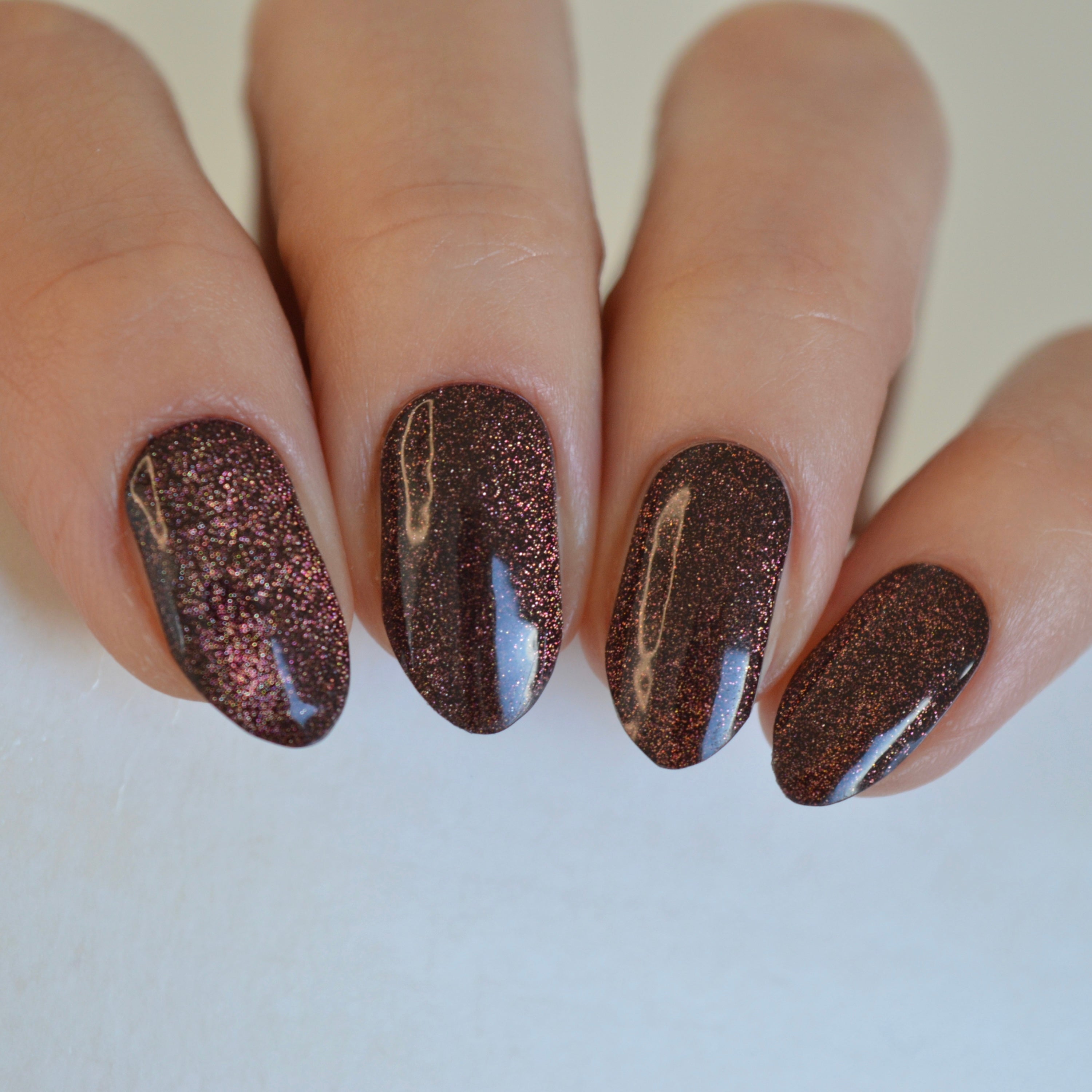 Cat Eye Brown | Super Jellies DIY Hard Semi Cured Gel Nail Wraps