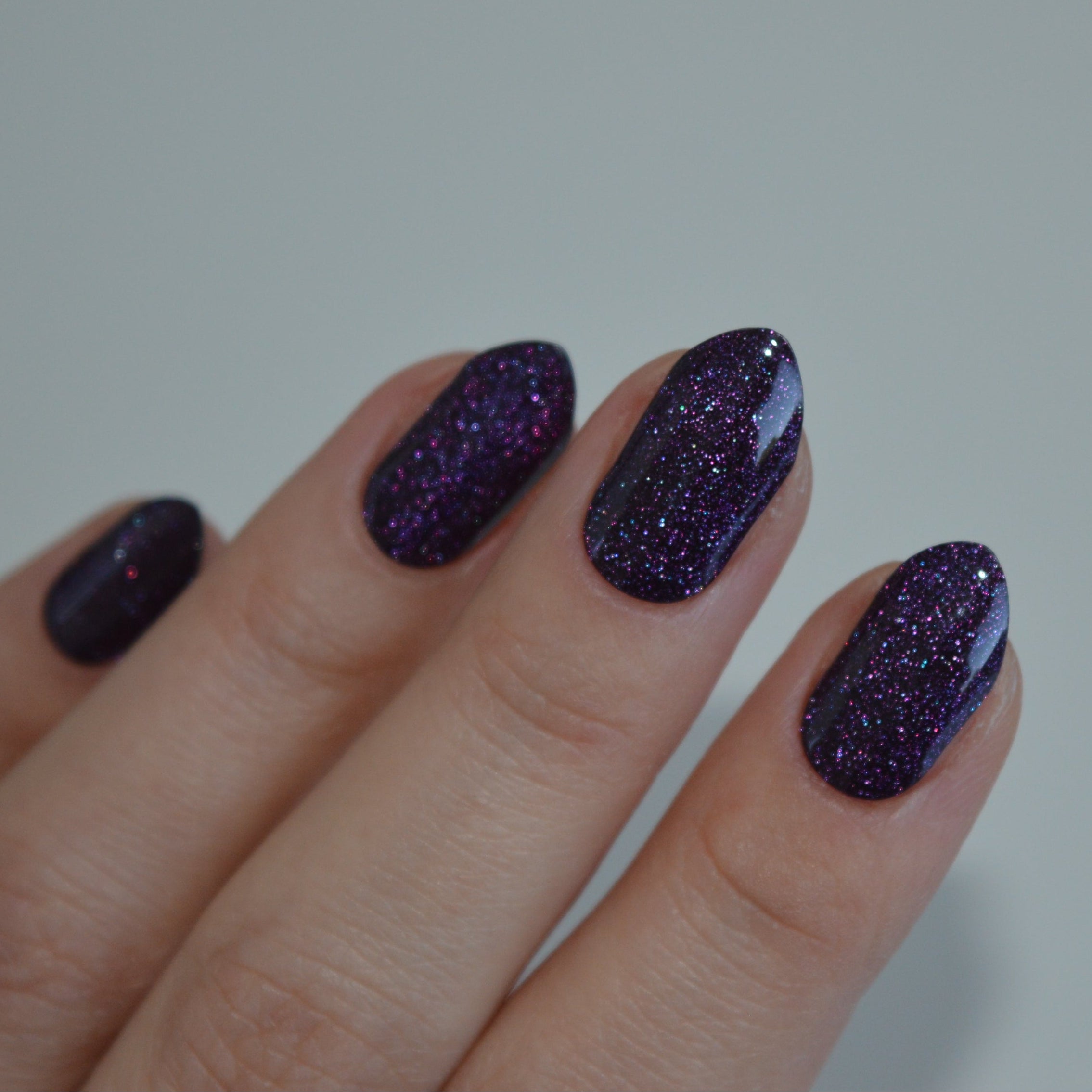 Cat Eye Purple | Super Jellies DIY Hard Semi Cured Gel Nail Wraps