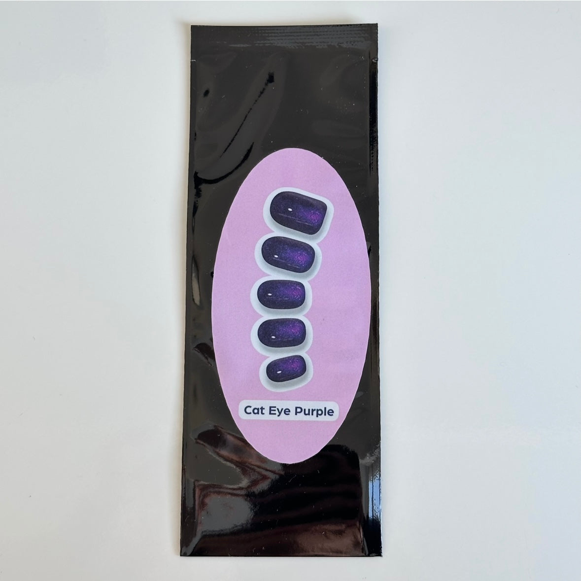 Cat Eye Purple | Super Jellies DIY Hard Semi Cured Gel Nail Wraps